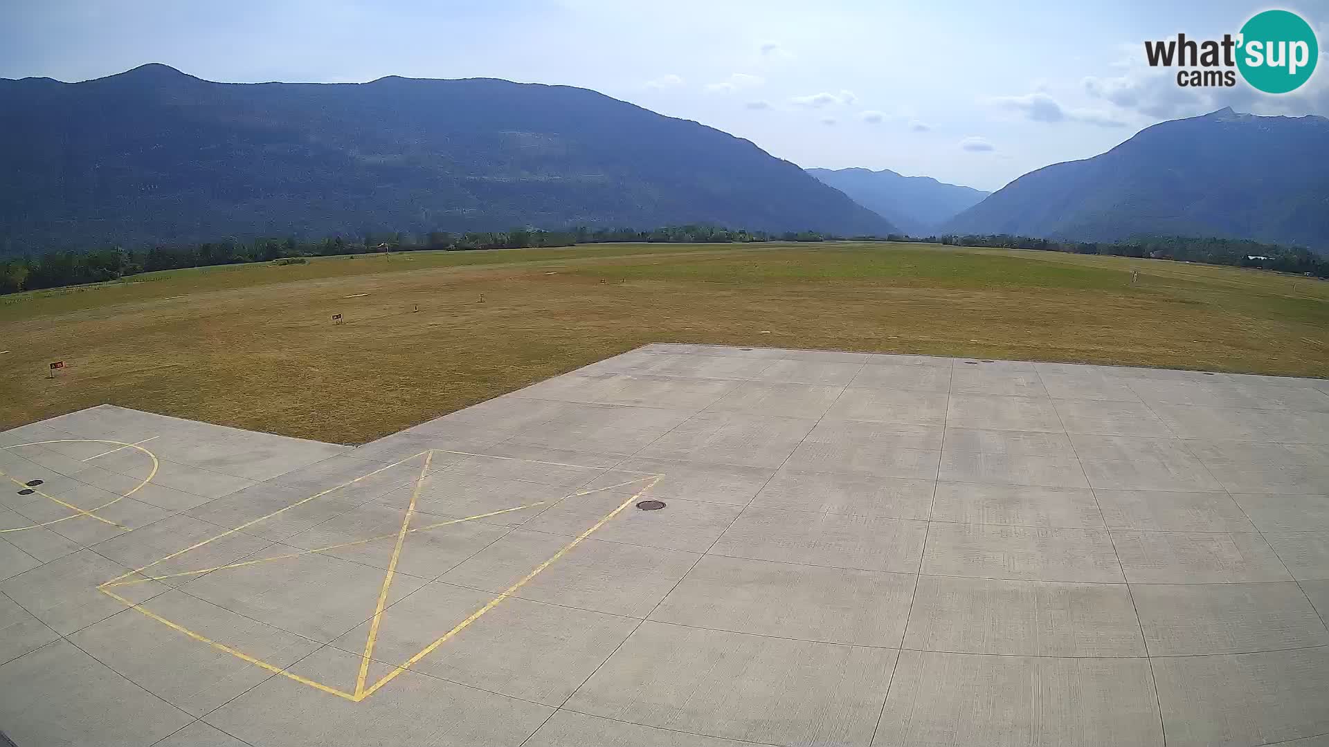Cámara web del aeropuerto de Bovec – Skydive Bovec