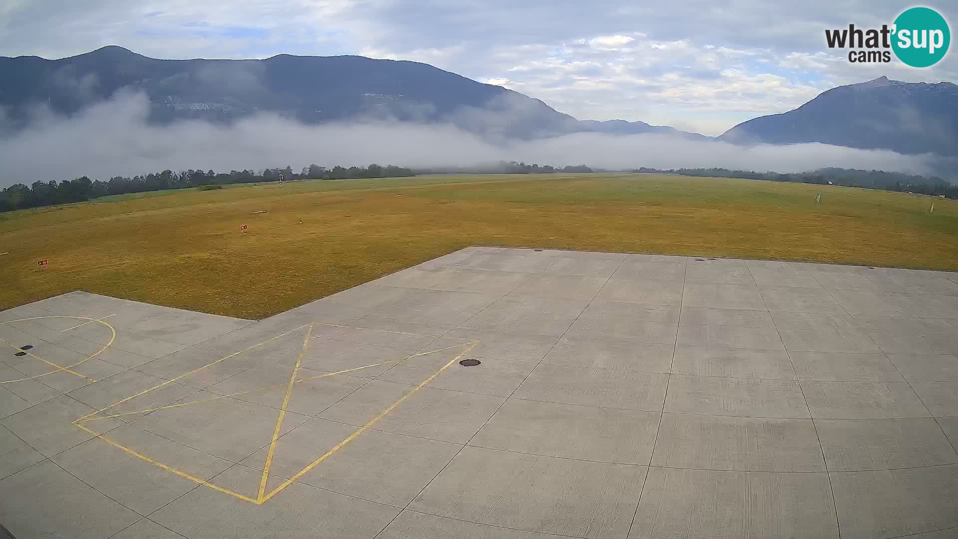 Cámara web del aeropuerto de Bovec – Skydive Bovec