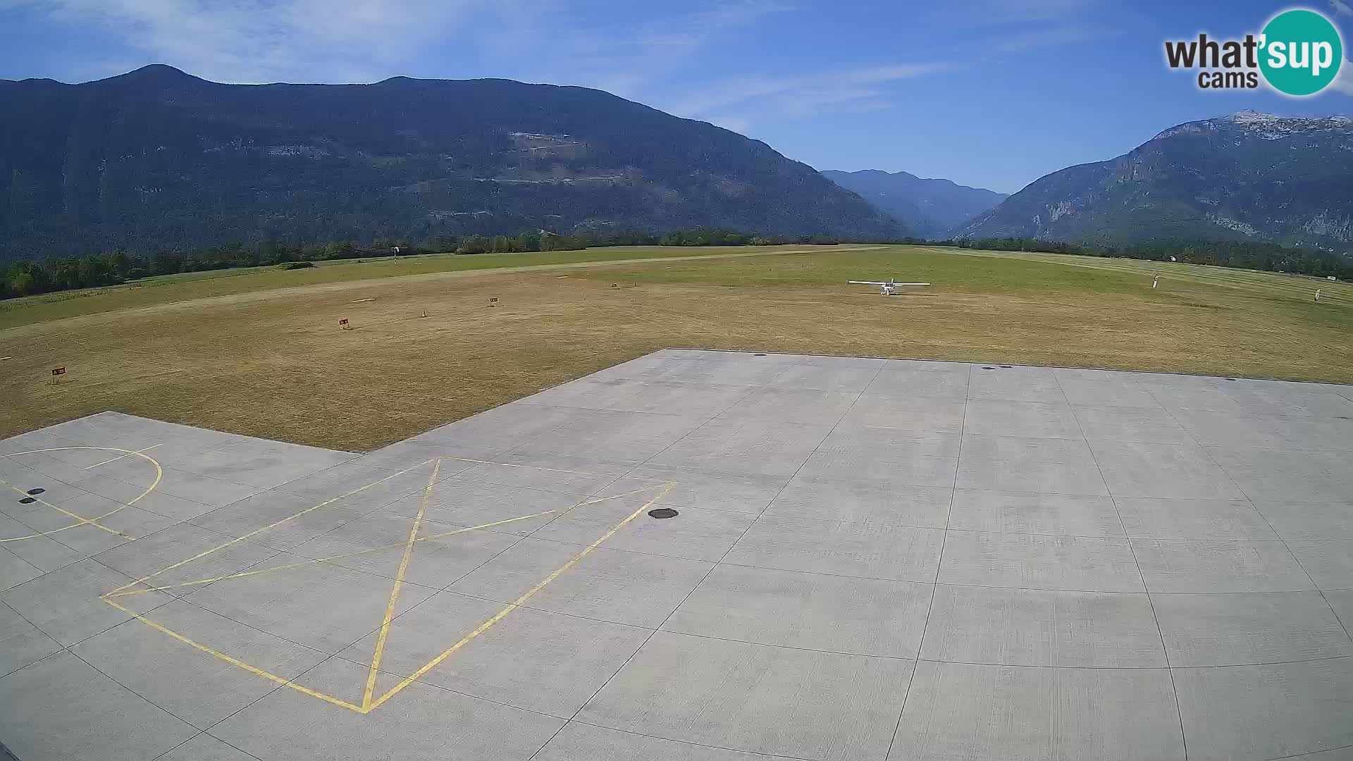 Cámara web del aeropuerto de Bovec – Skydive Bovec