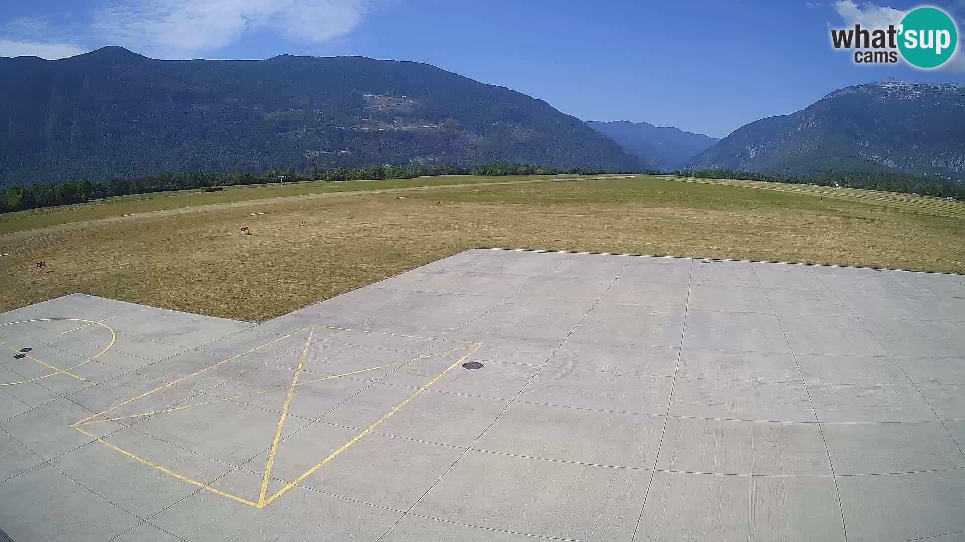 Cámara web del aeropuerto de Bovec – Skydive Bovec