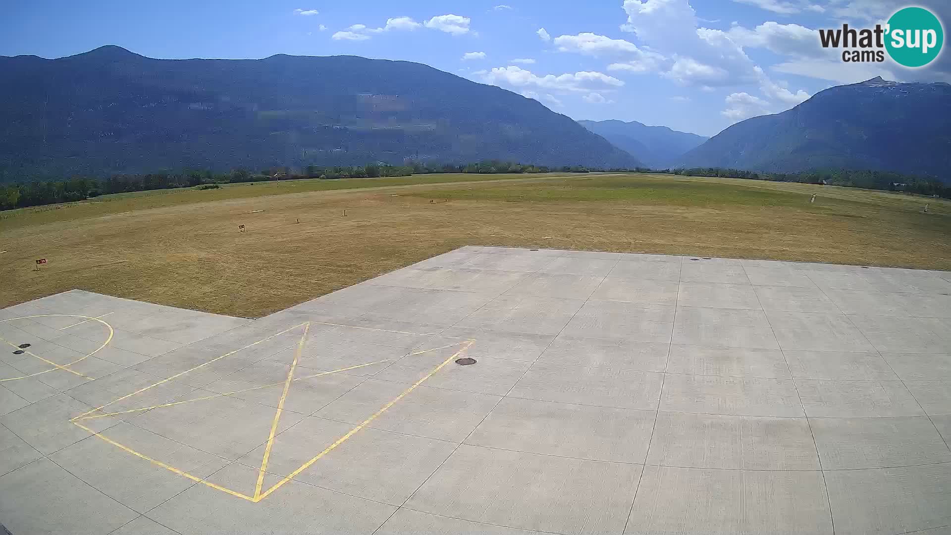 Cámara web del aeropuerto de Bovec – Skydive Bovec