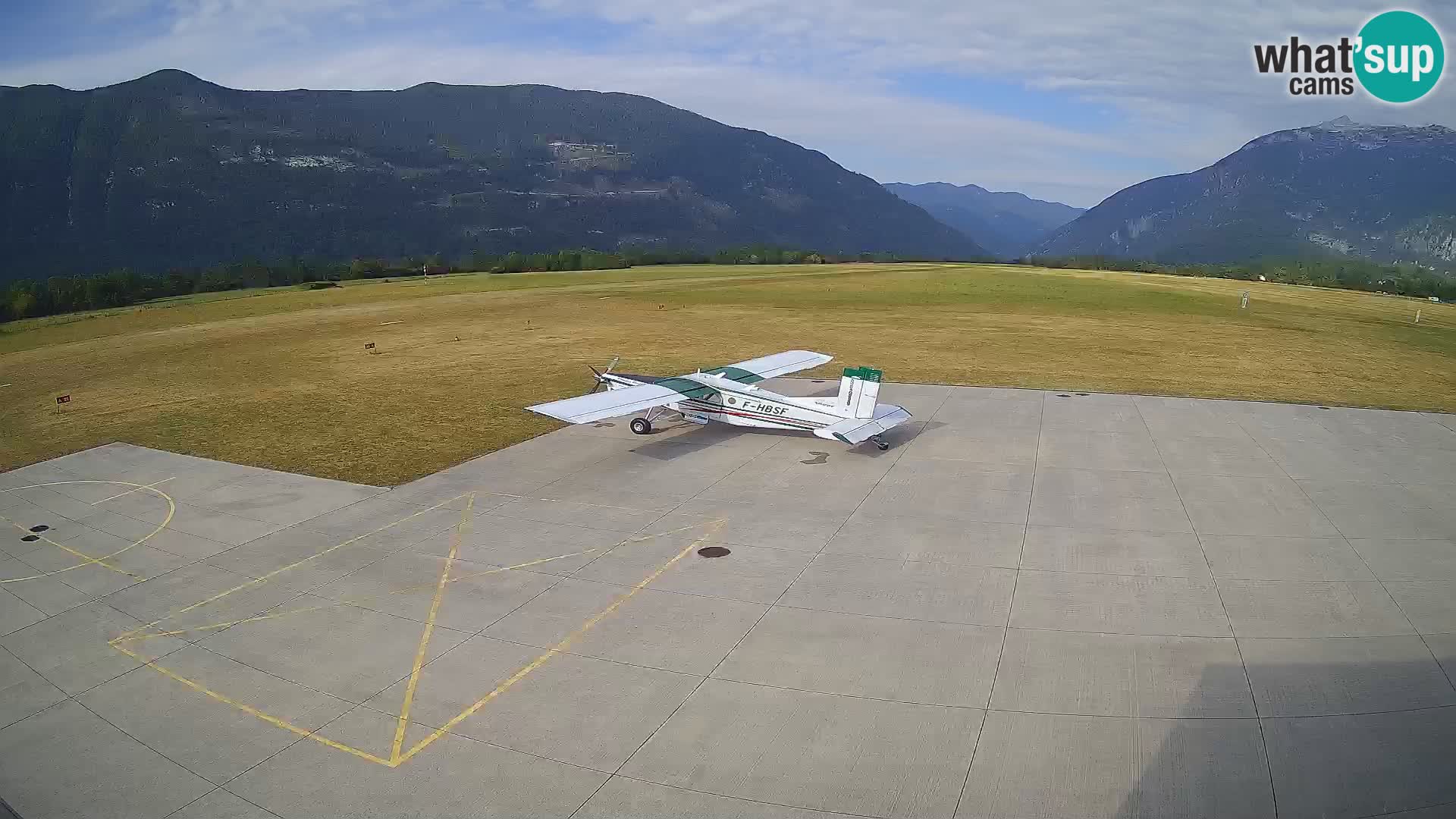Cámara web del aeropuerto de Bovec – Skydive Bovec