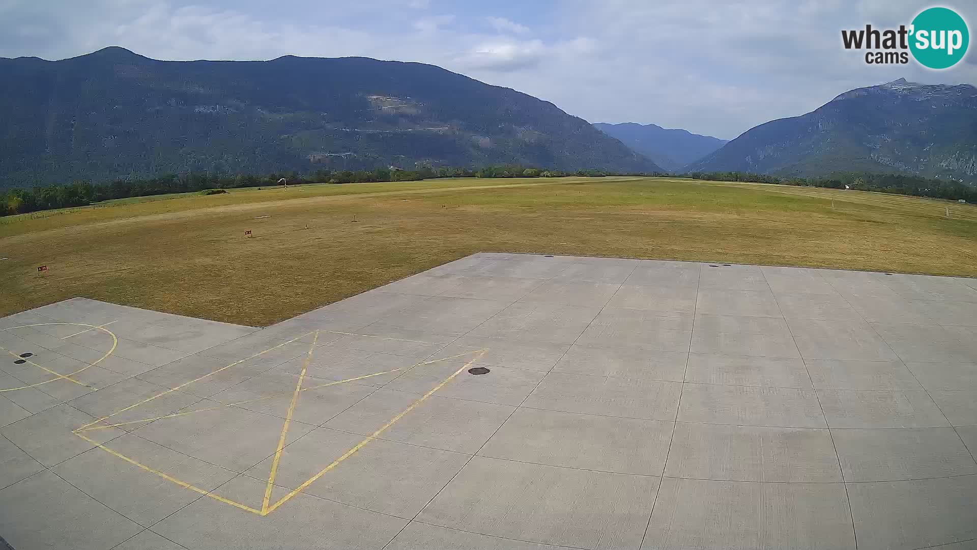 Webcam de l’aéroport de Bovec – Skydive Bovec