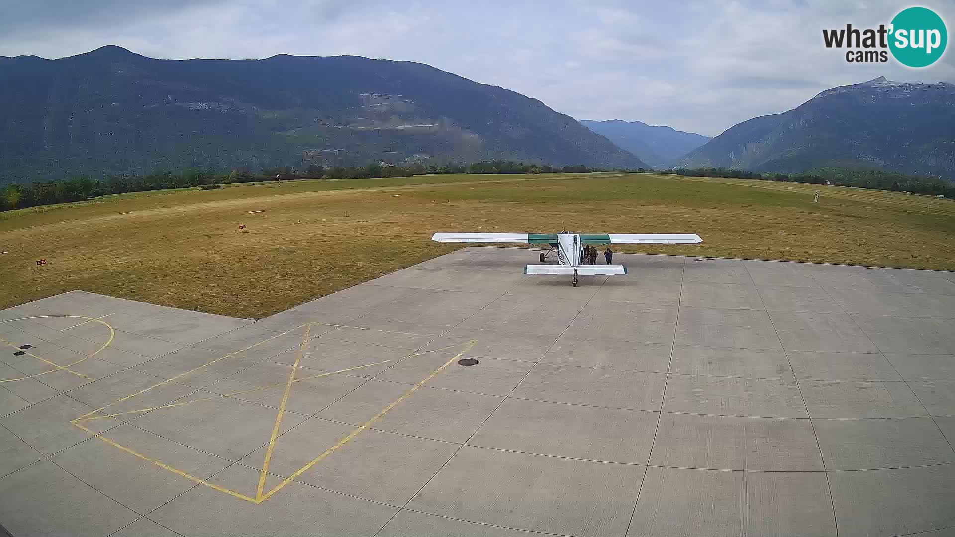 Webcam de l’aéroport de Bovec – Skydive Bovec