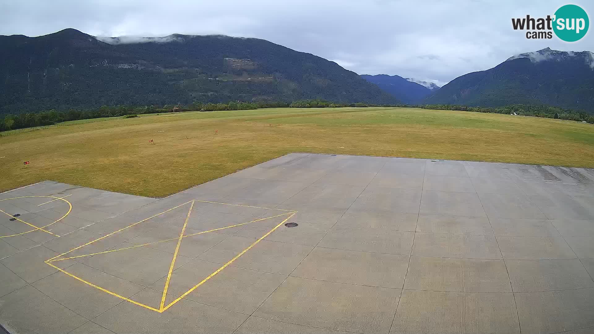 Webcam de l’aéroport de Bovec – Skydive Bovec