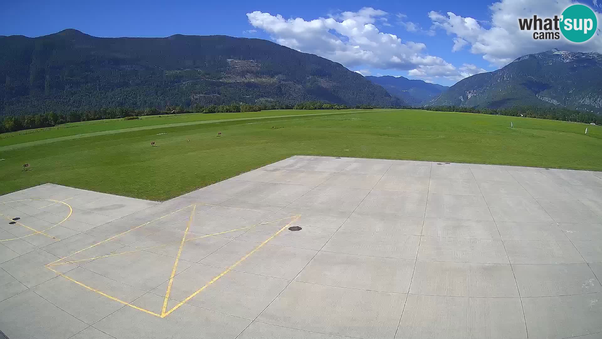 Webcam de l’aéroport de Bovec – Skydive Bovec
