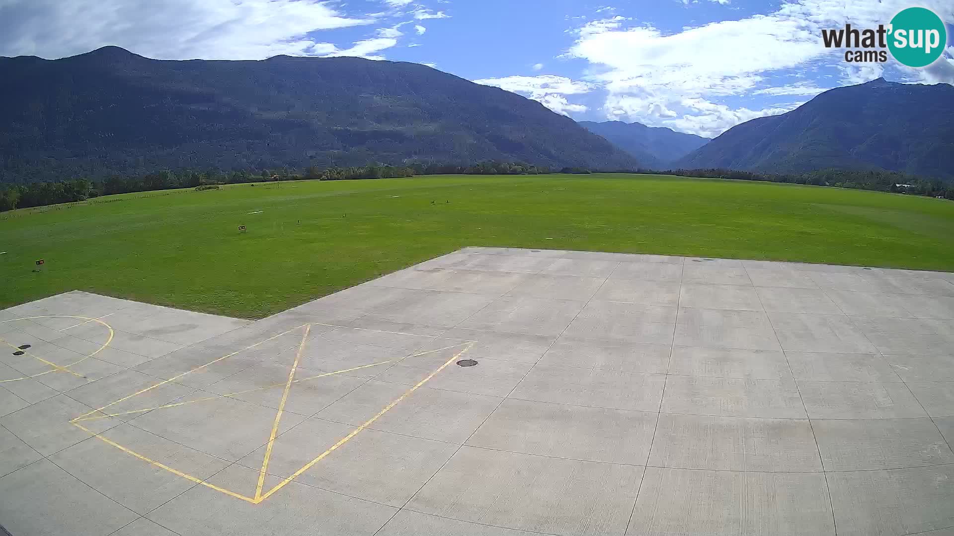Cámara web del aeropuerto de Bovec – Skydive Bovec