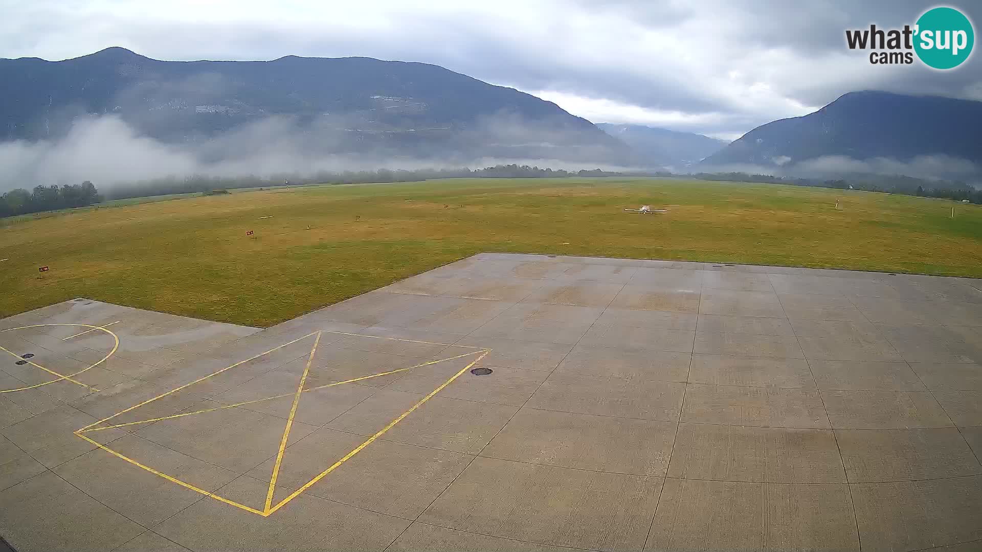 Webcam de l’aéroport de Bovec – Skydive Bovec