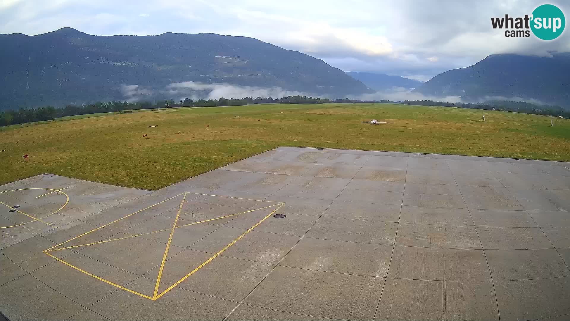 Webcam de l’aéroport de Bovec – Skydive Bovec