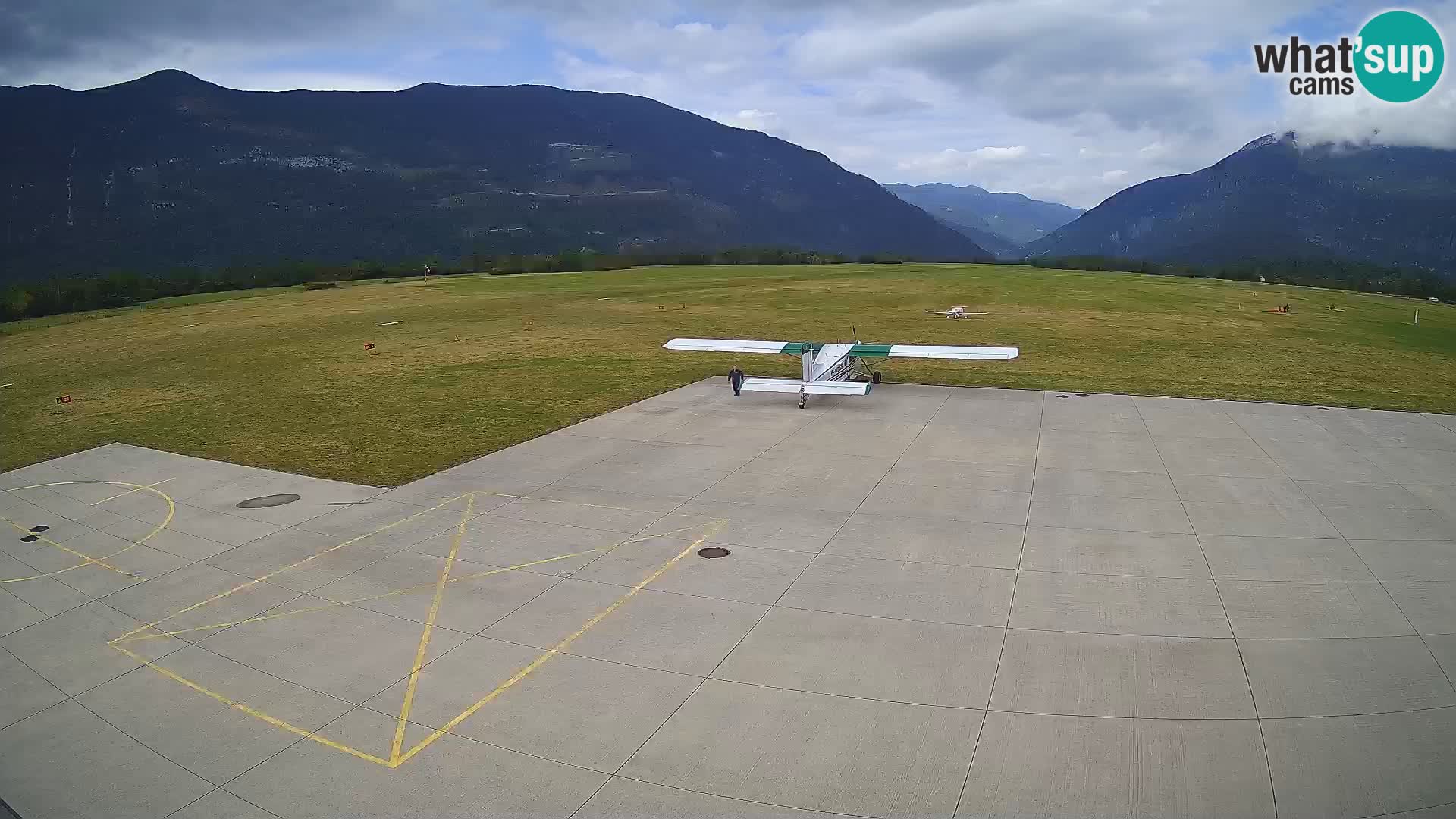 Webcam de l’aéroport de Bovec – Skydive Bovec