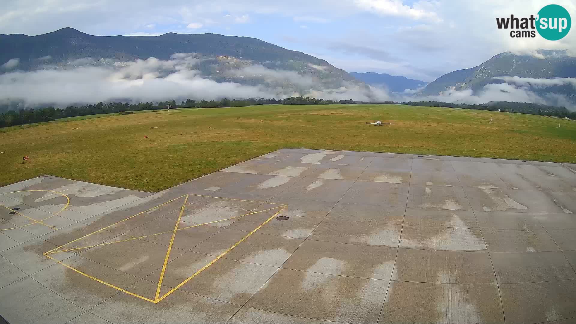 Webcam de l’aéroport de Bovec – Skydive Bovec