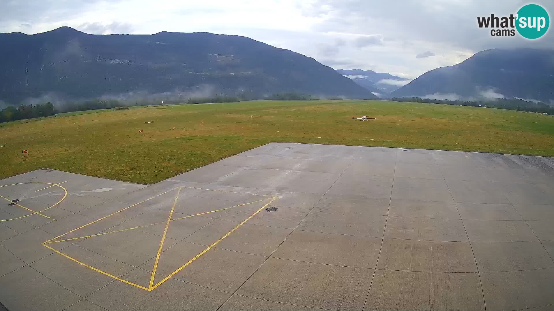 Cámara web del aeropuerto de Bovec – Skydive Bovec