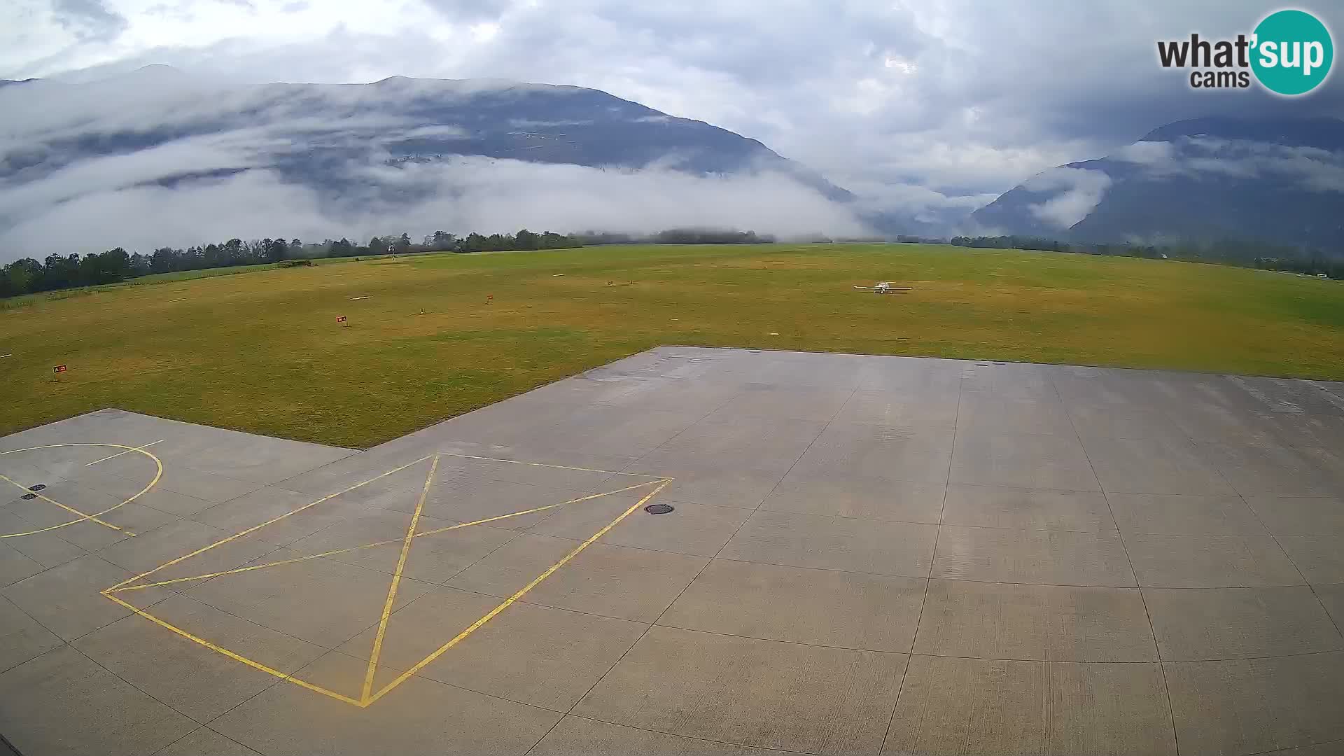 Cámara web del aeropuerto de Bovec – Skydive Bovec