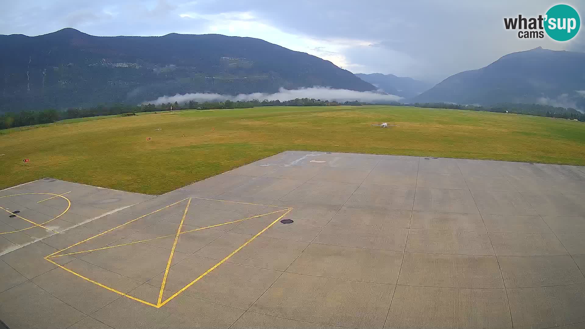 Webcam de l’aéroport de Bovec – Skydive Bovec