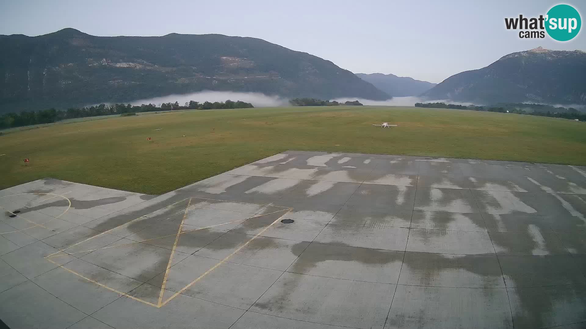 Webcam de l’aéroport de Bovec – Skydive Bovec