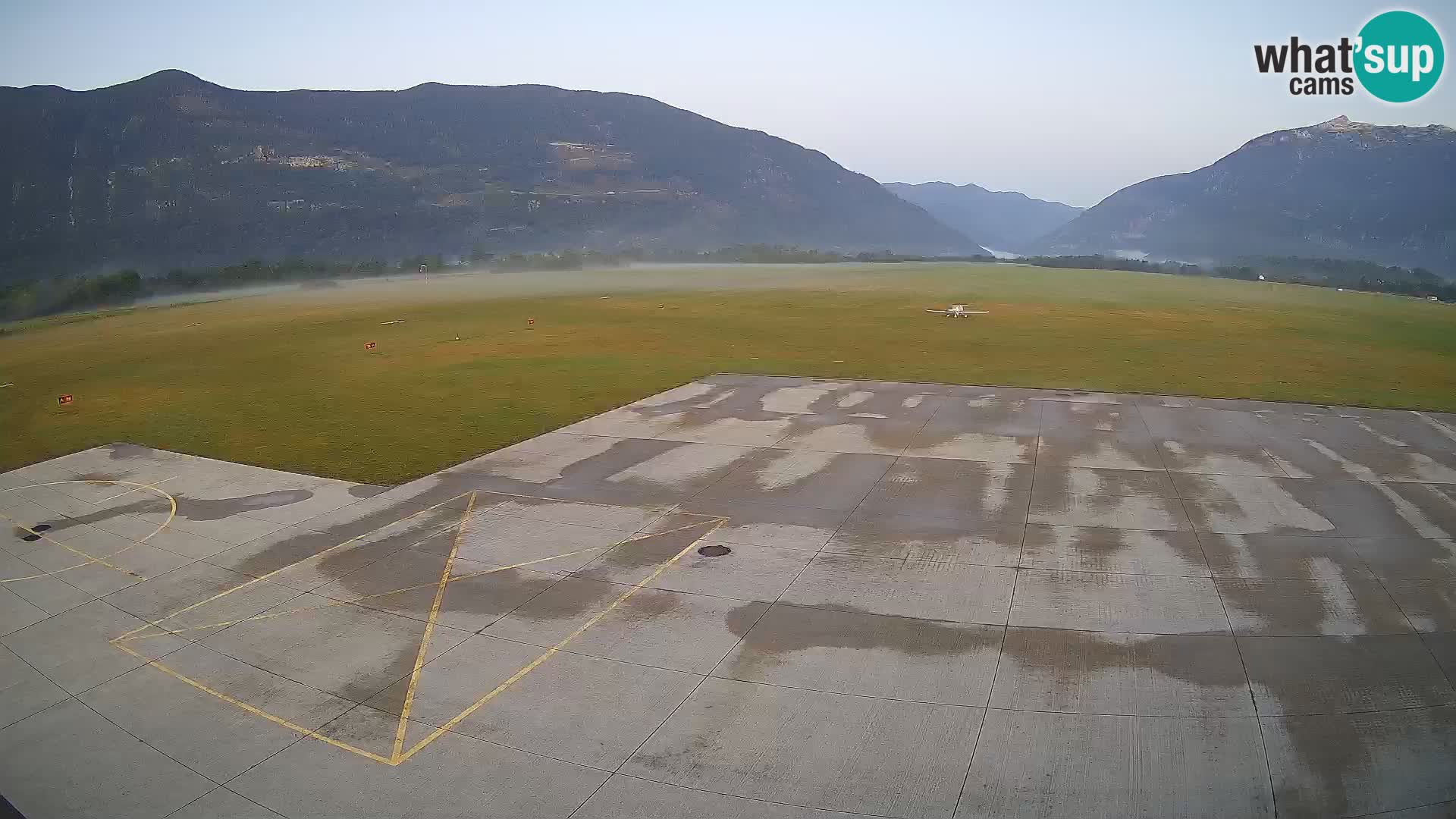 Webcam de l’aéroport de Bovec – Skydive Bovec