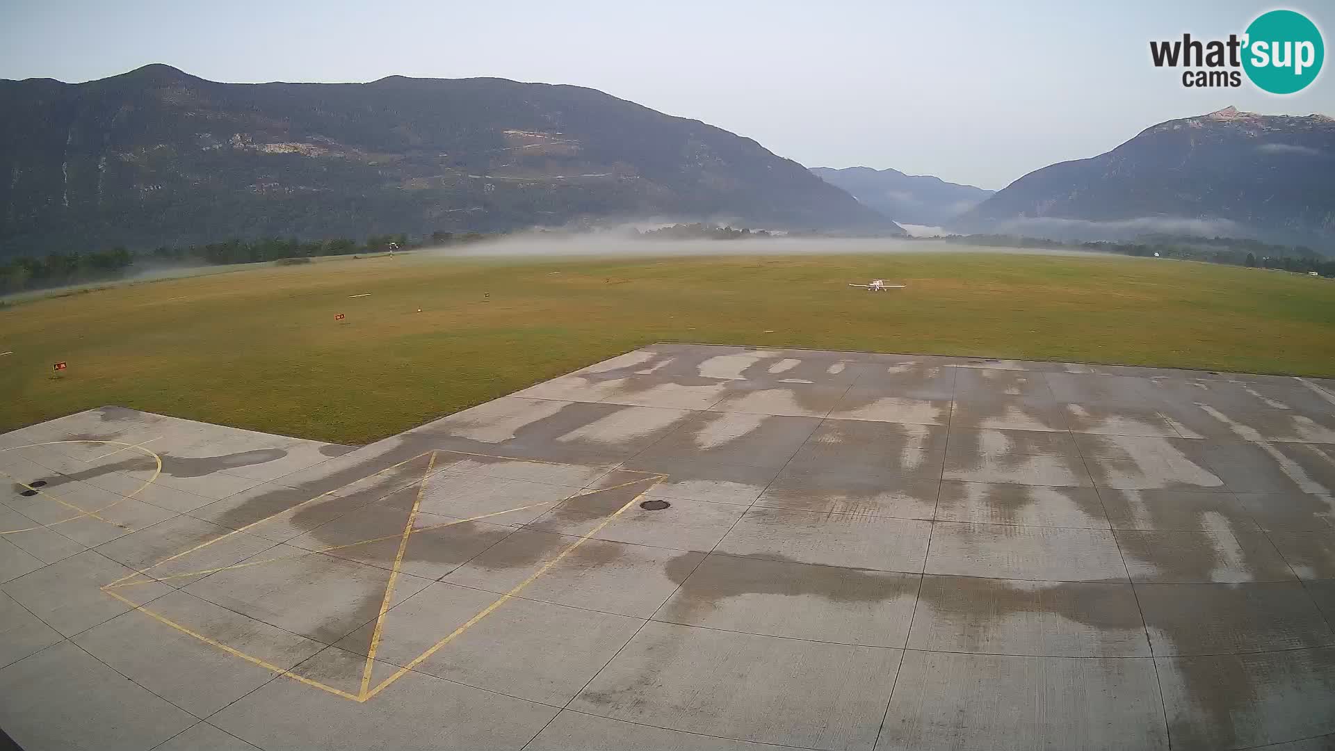 Webcam de l’aéroport de Bovec – Skydive Bovec