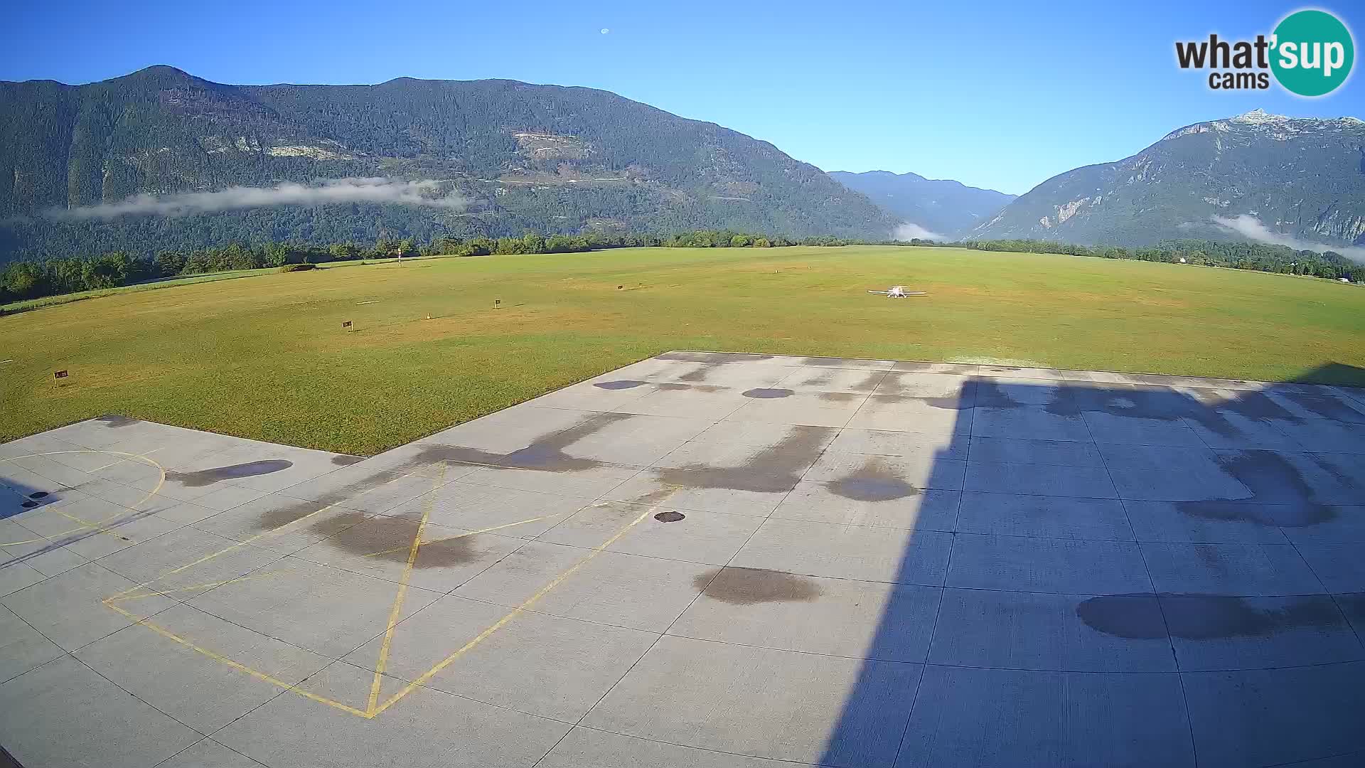 Webcam de l’aéroport de Bovec – Skydive Bovec