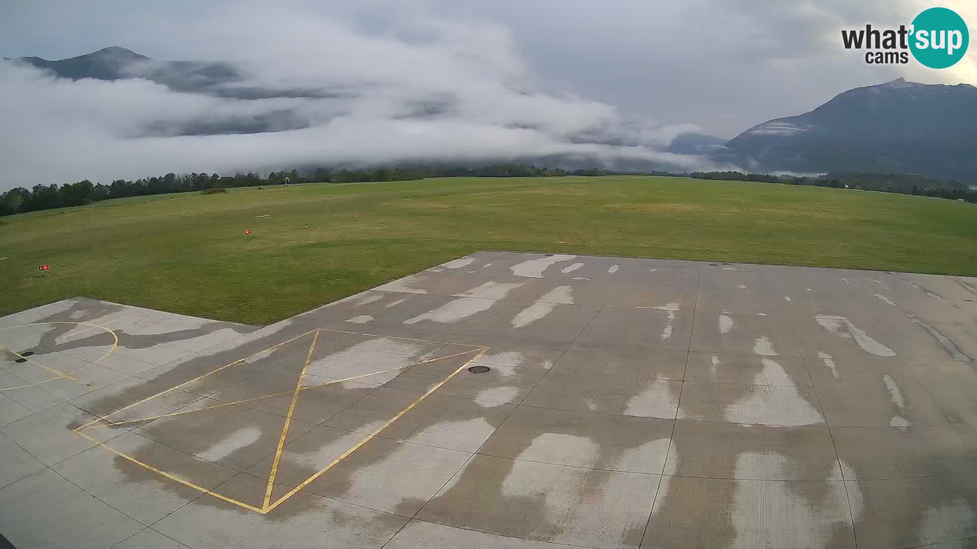 Webcam de l’aéroport de Bovec – Skydive Bovec