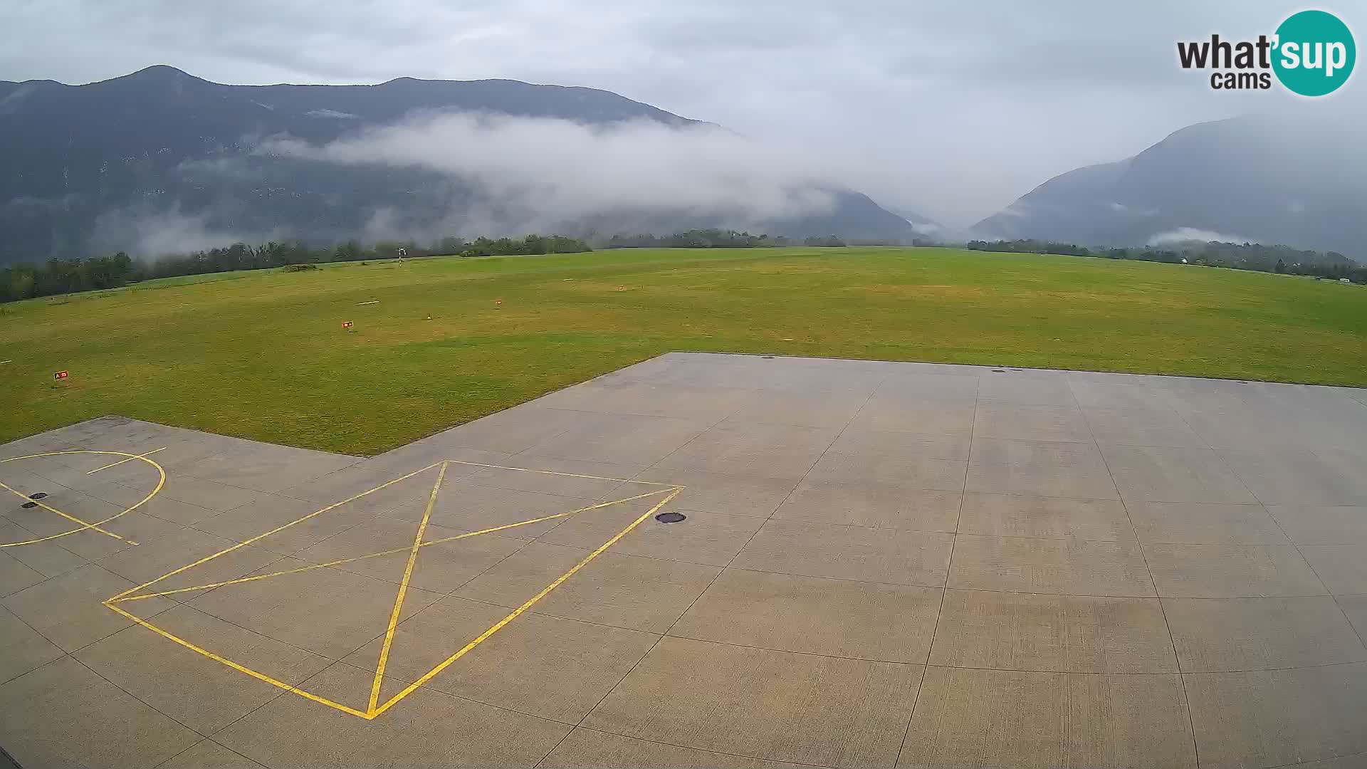 Bovec spletna kamera letališče – Skydive Bovec