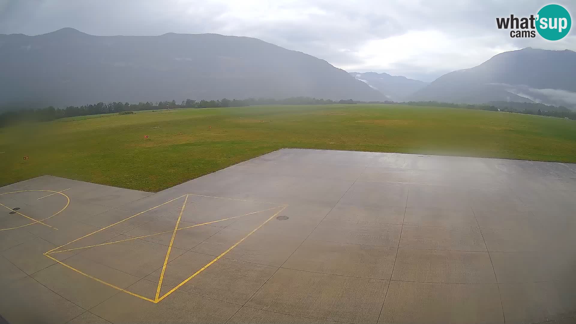 Bovec spletna kamera letališče – Skydive Bovec