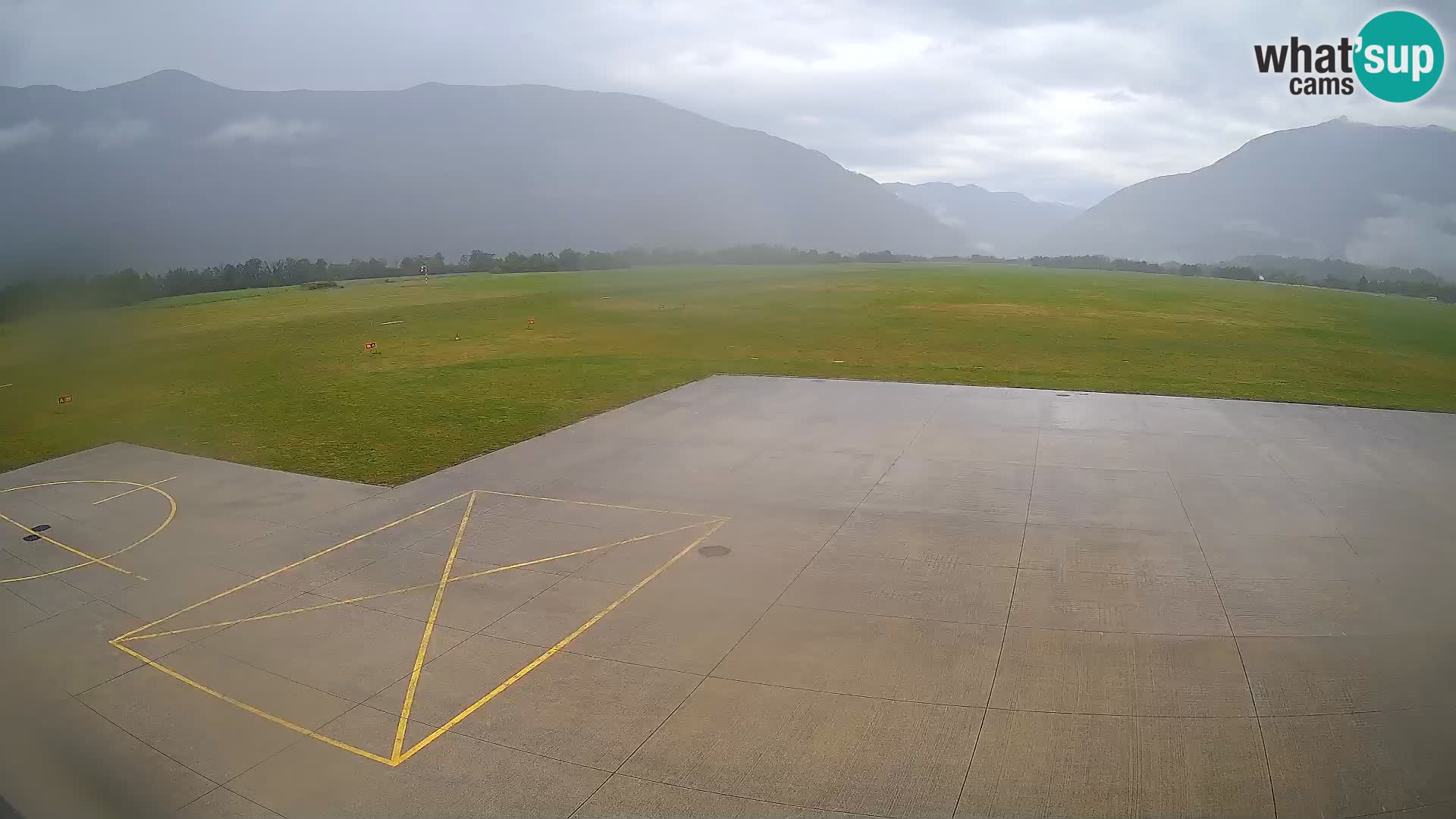 Webcam de l’aéroport de Bovec – Skydive Bovec