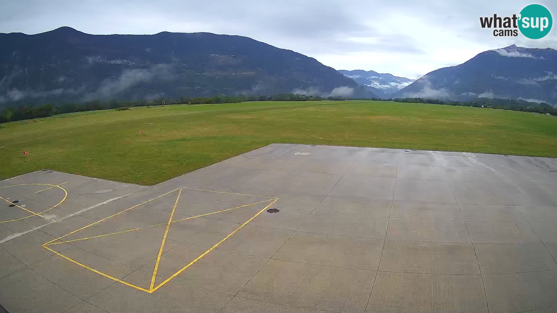 Webcam de l’aéroport de Bovec – Skydive Bovec