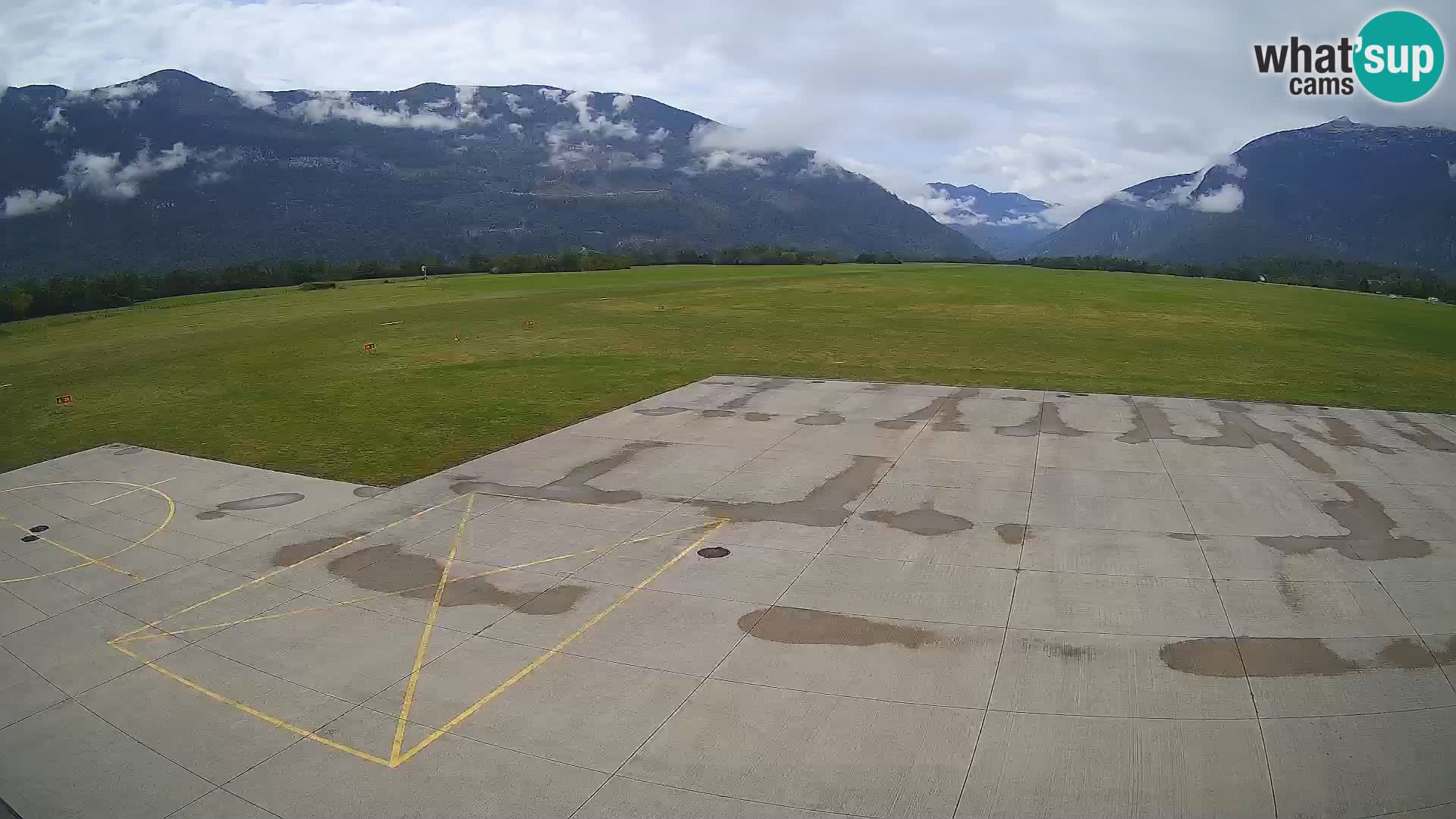 Cámara web del aeropuerto de Bovec – Skydive Bovec