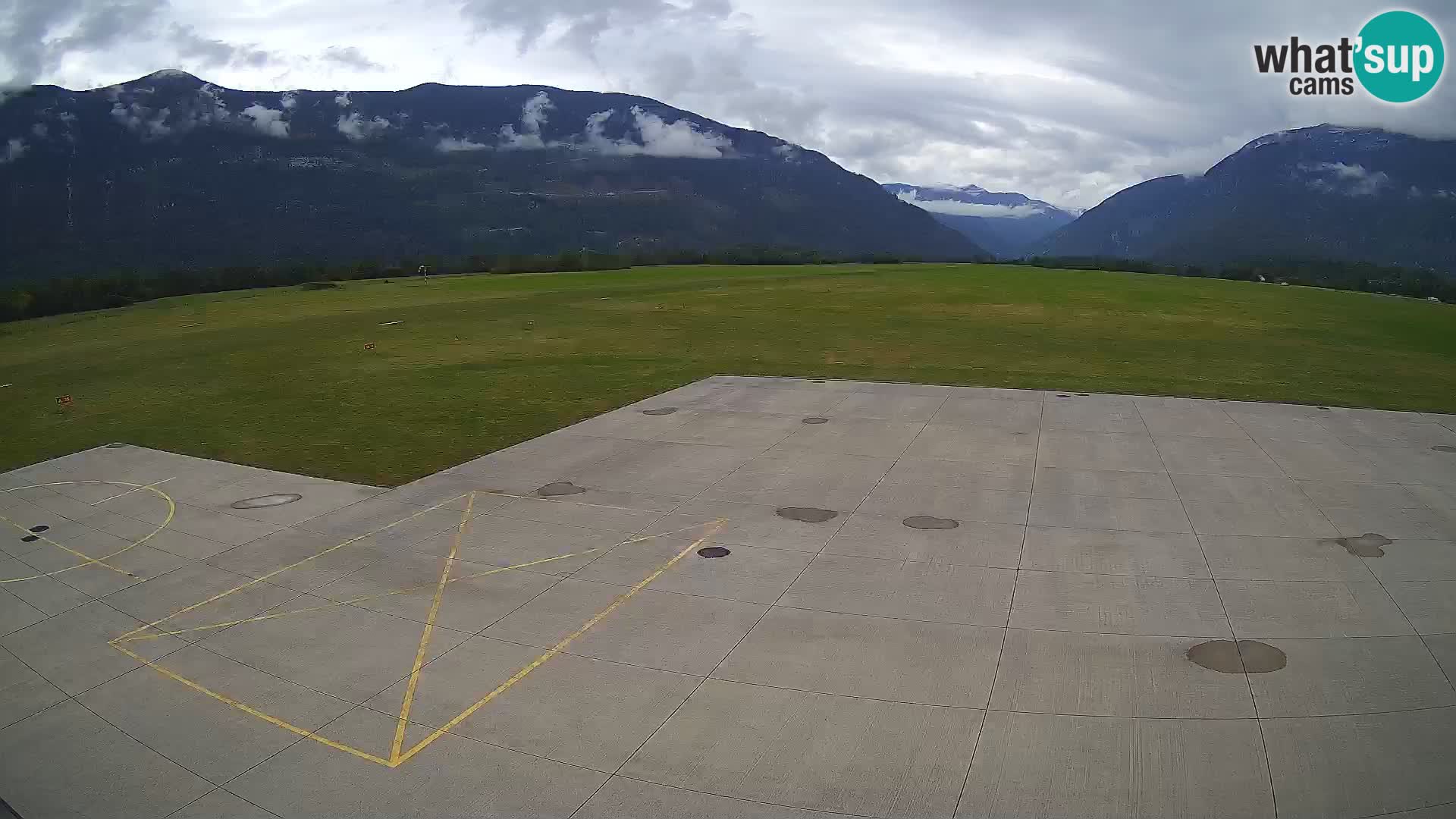 Cámara web del aeropuerto de Bovec – Skydive Bovec