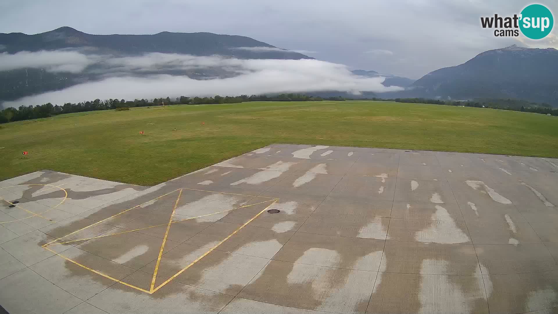 Webcam de l’aéroport de Bovec – Skydive Bovec