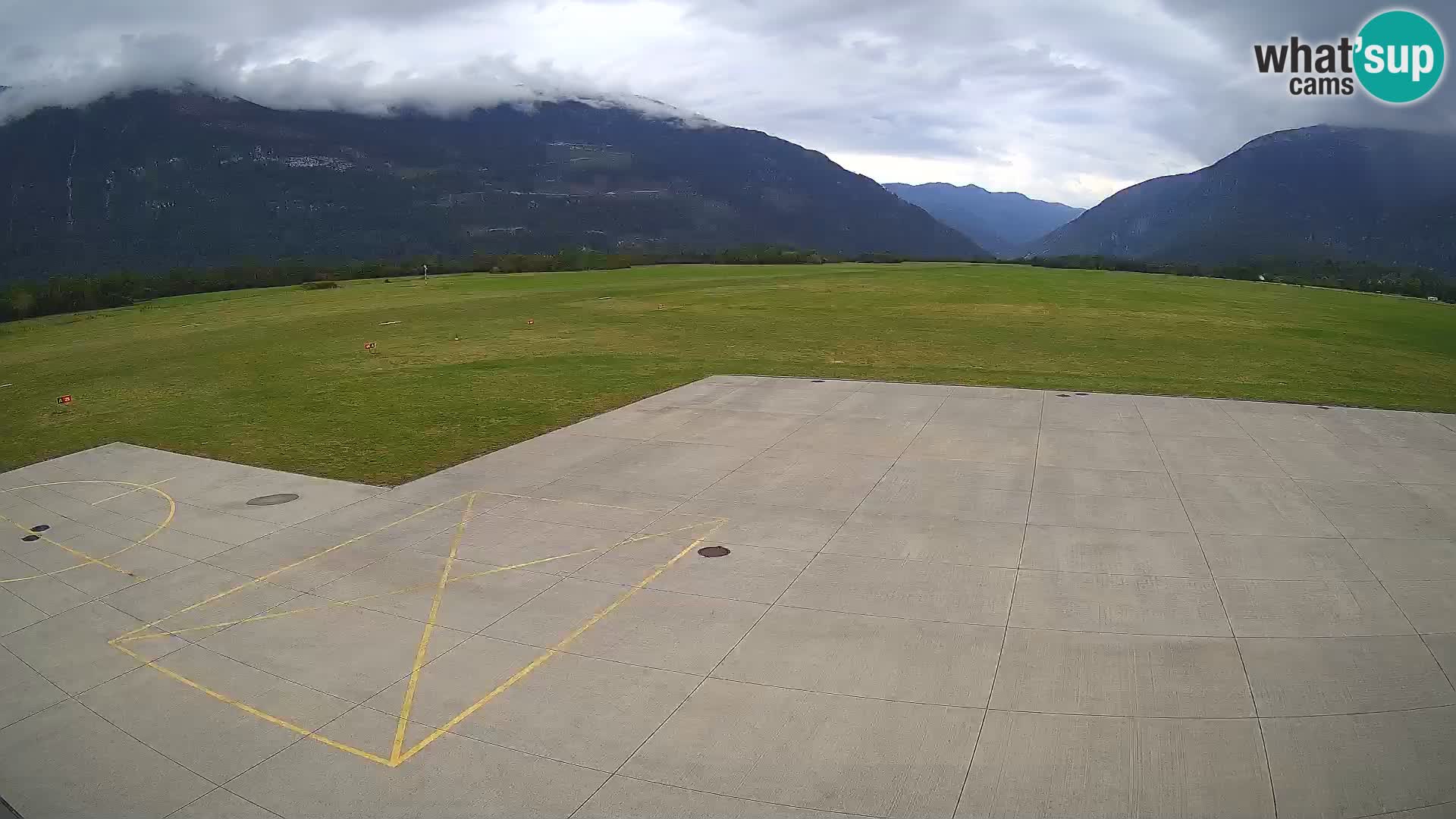 Webcam de l’aéroport de Bovec – Skydive Bovec