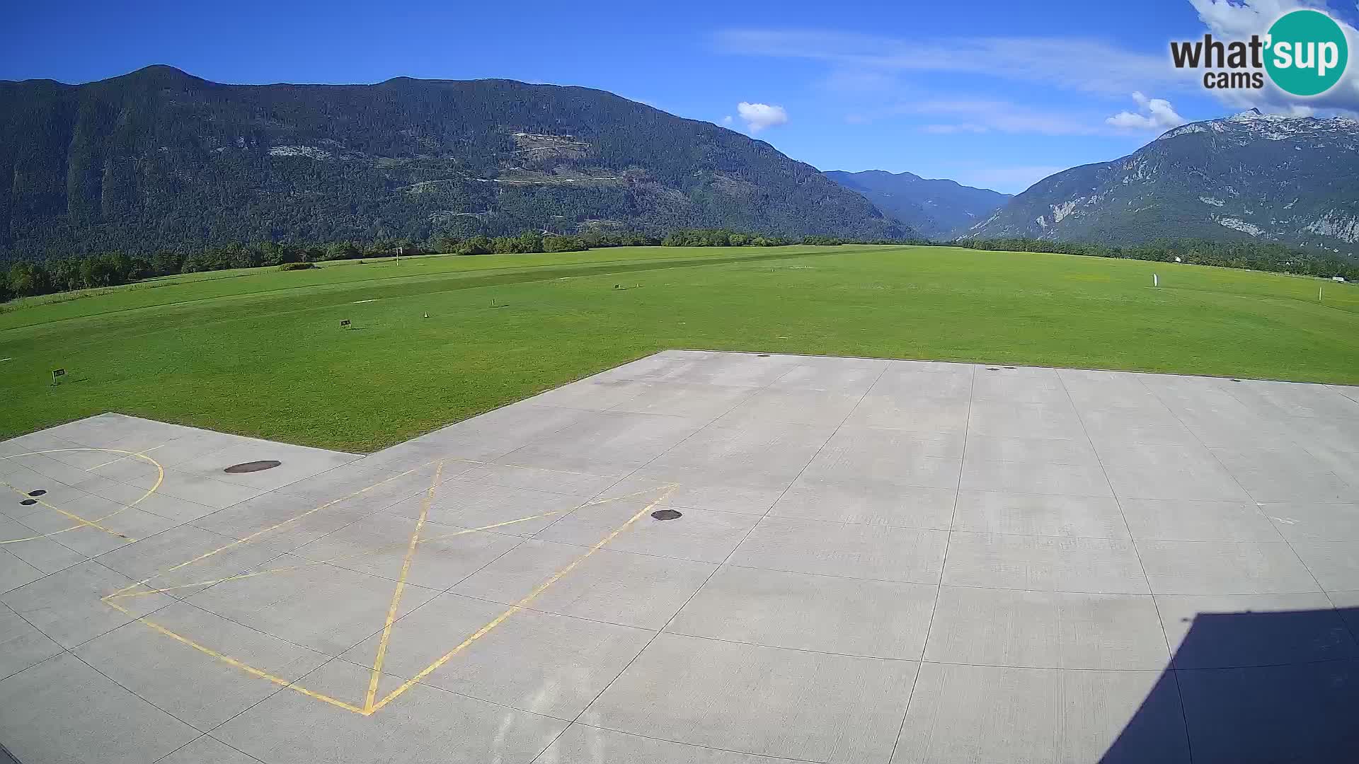 L’aeroporto di Bovec webcam – Skydive Bovec