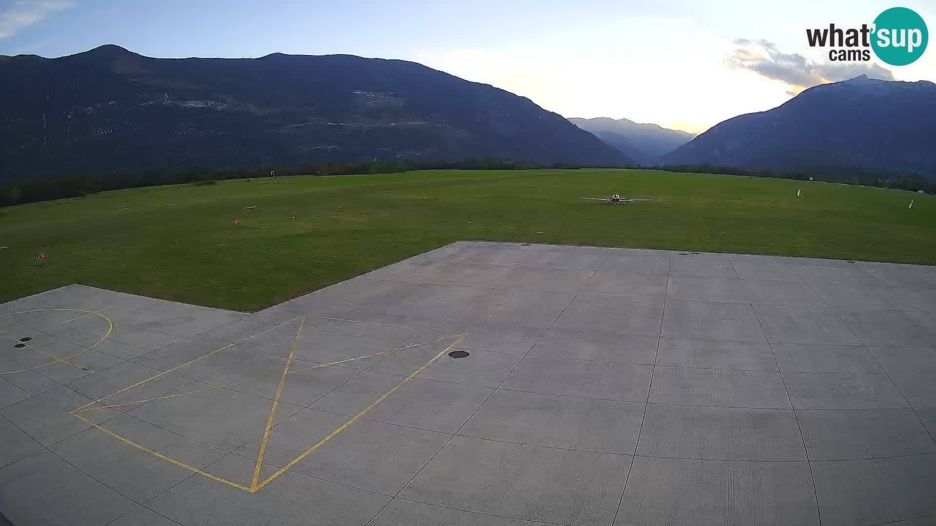 Webcam de l’aéroport de Bovec – Skydive Bovec