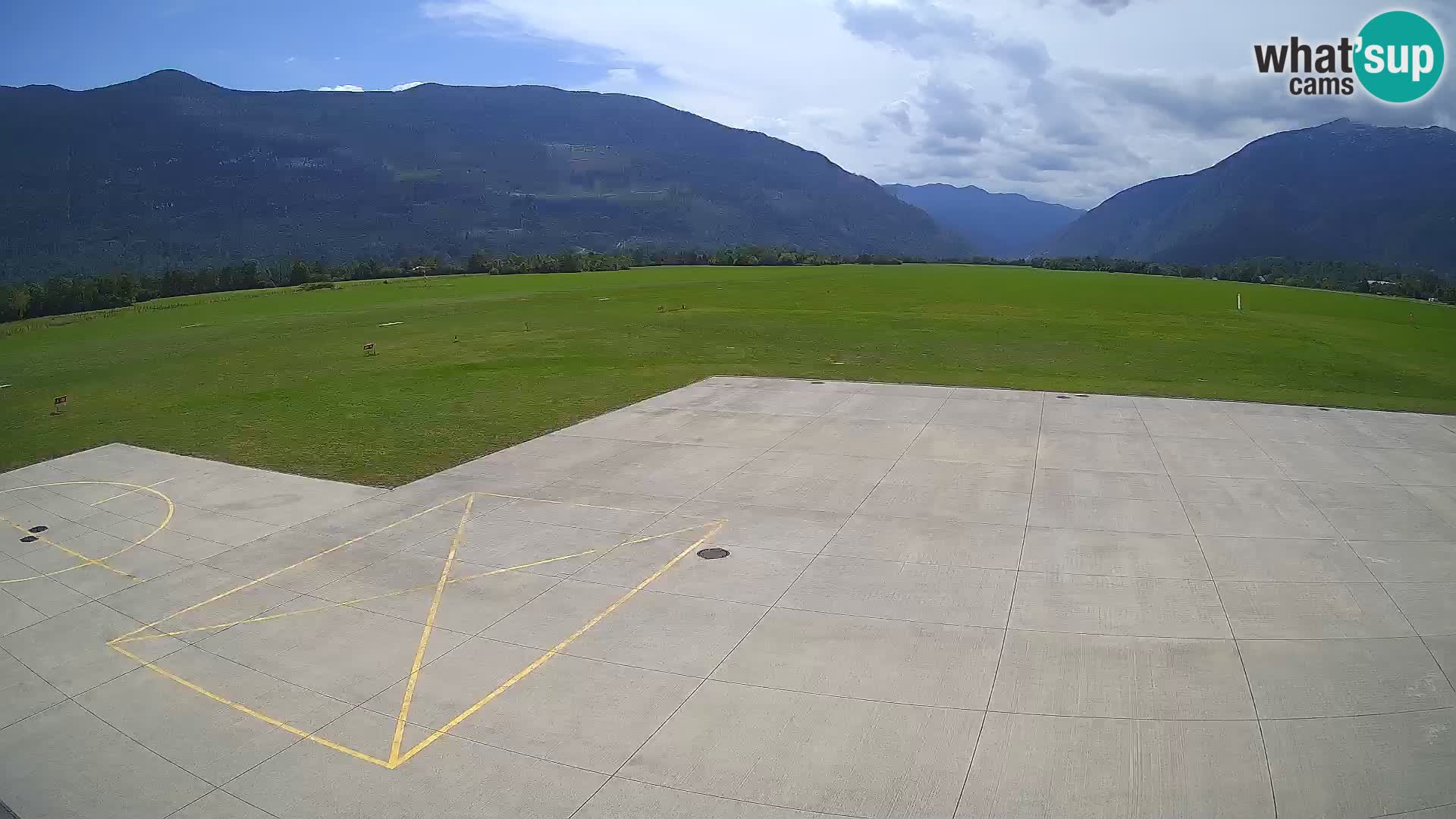 Bovec airport webcam – Skydive Bovec