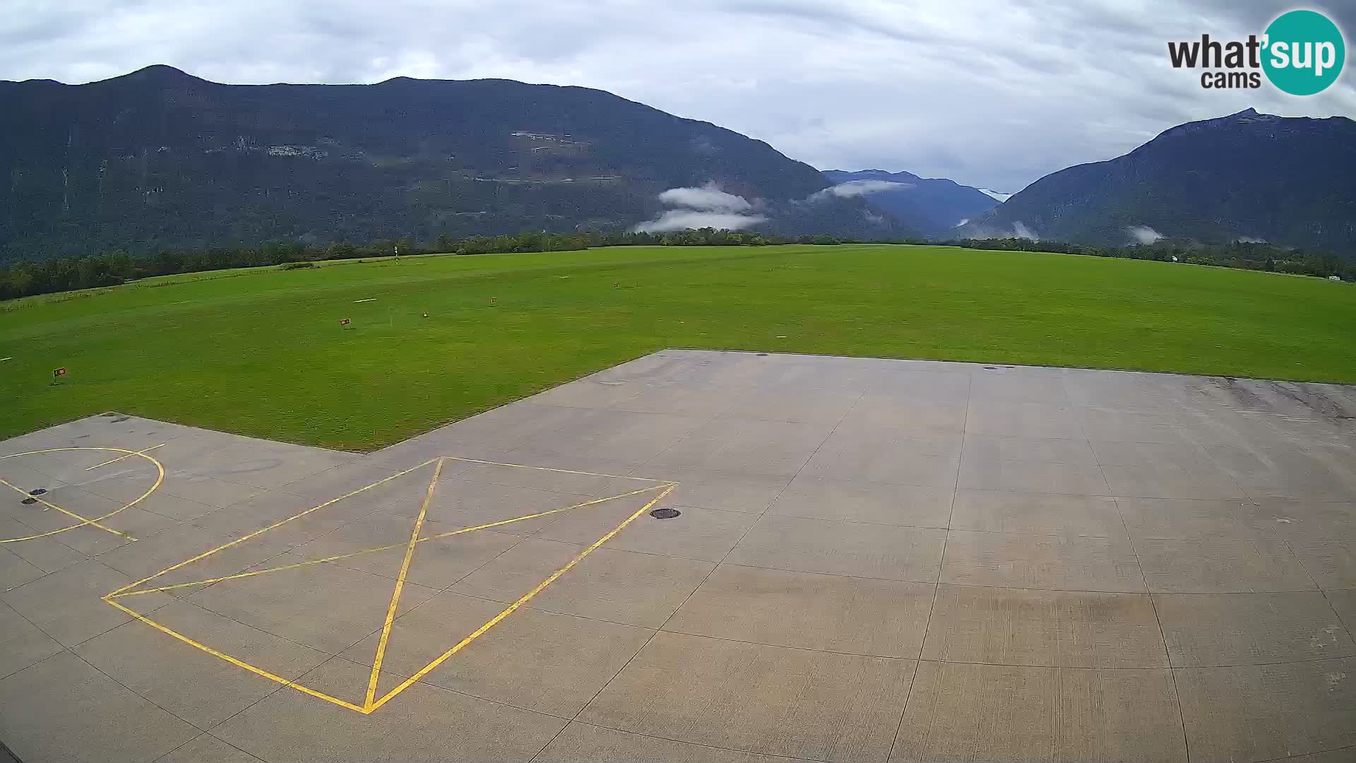 Cámara web del aeropuerto de Bovec – Skydive Bovec