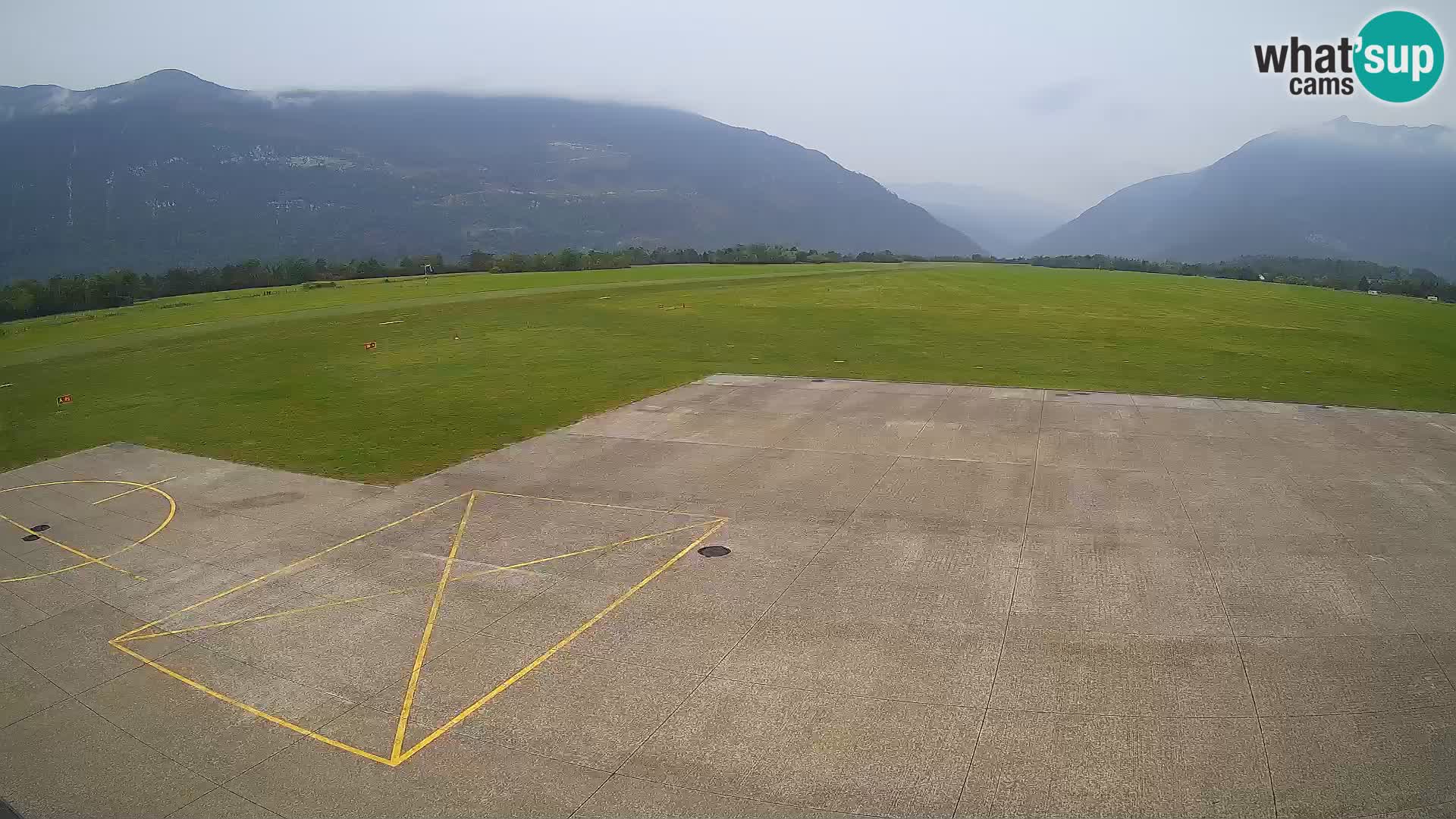 Cámara web del aeropuerto de Bovec – Skydive Bovec