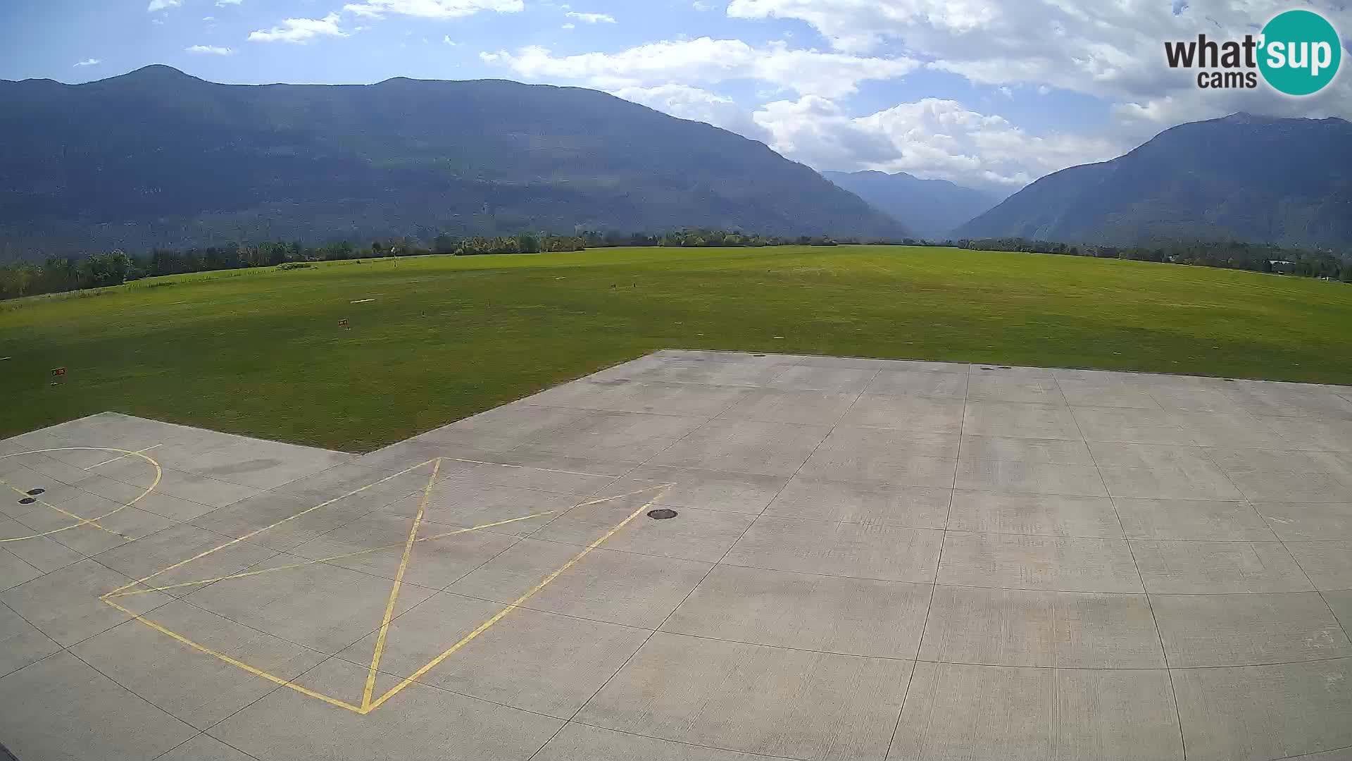 Cámara web del aeropuerto de Bovec – Skydive Bovec