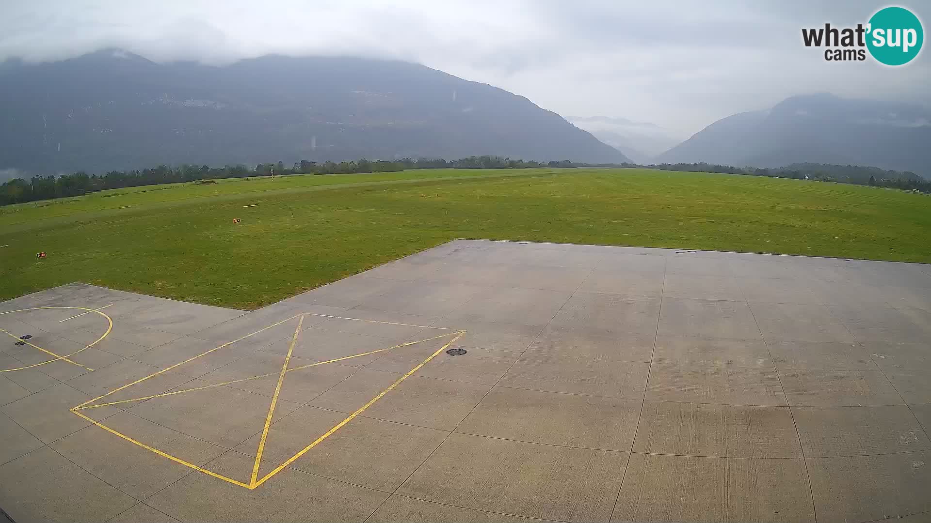 Cámara web del aeropuerto de Bovec – Skydive Bovec