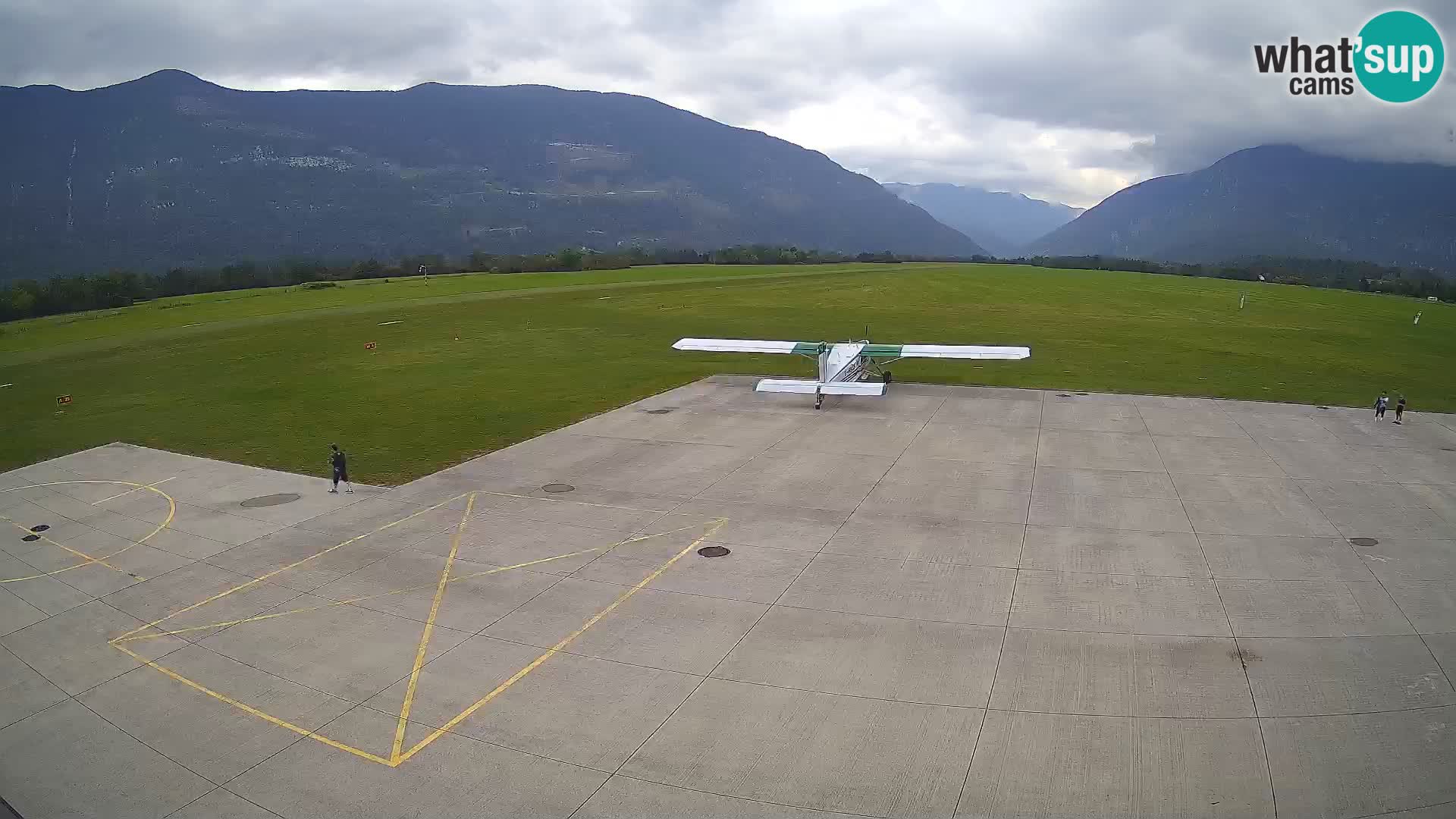 Cámara web del aeropuerto de Bovec – Skydive Bovec