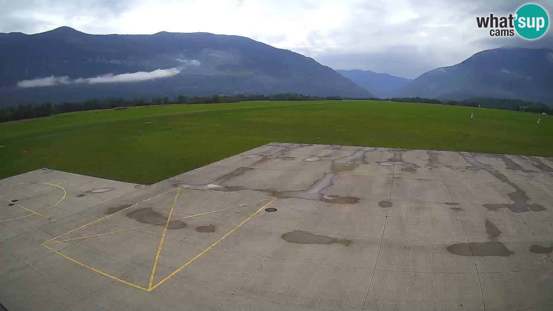 Cámara web del aeropuerto de Bovec – Skydive Bovec