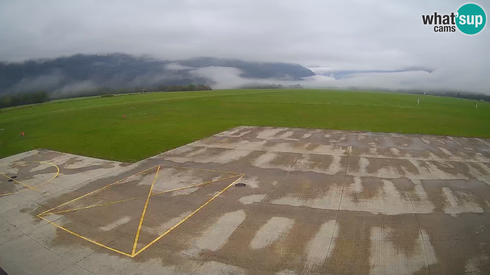 Cámara web del aeropuerto de Bovec – Skydive Bovec