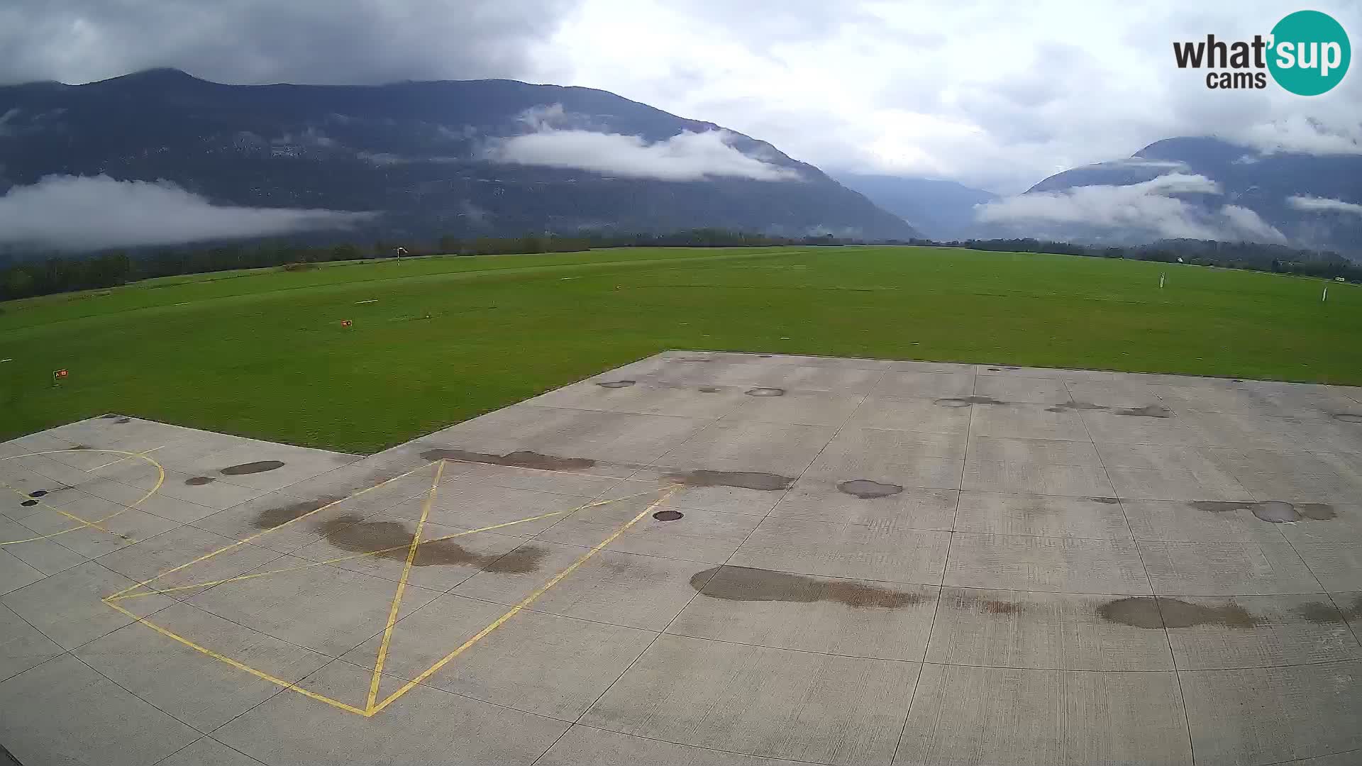 Cámara web del aeropuerto de Bovec – Skydive Bovec