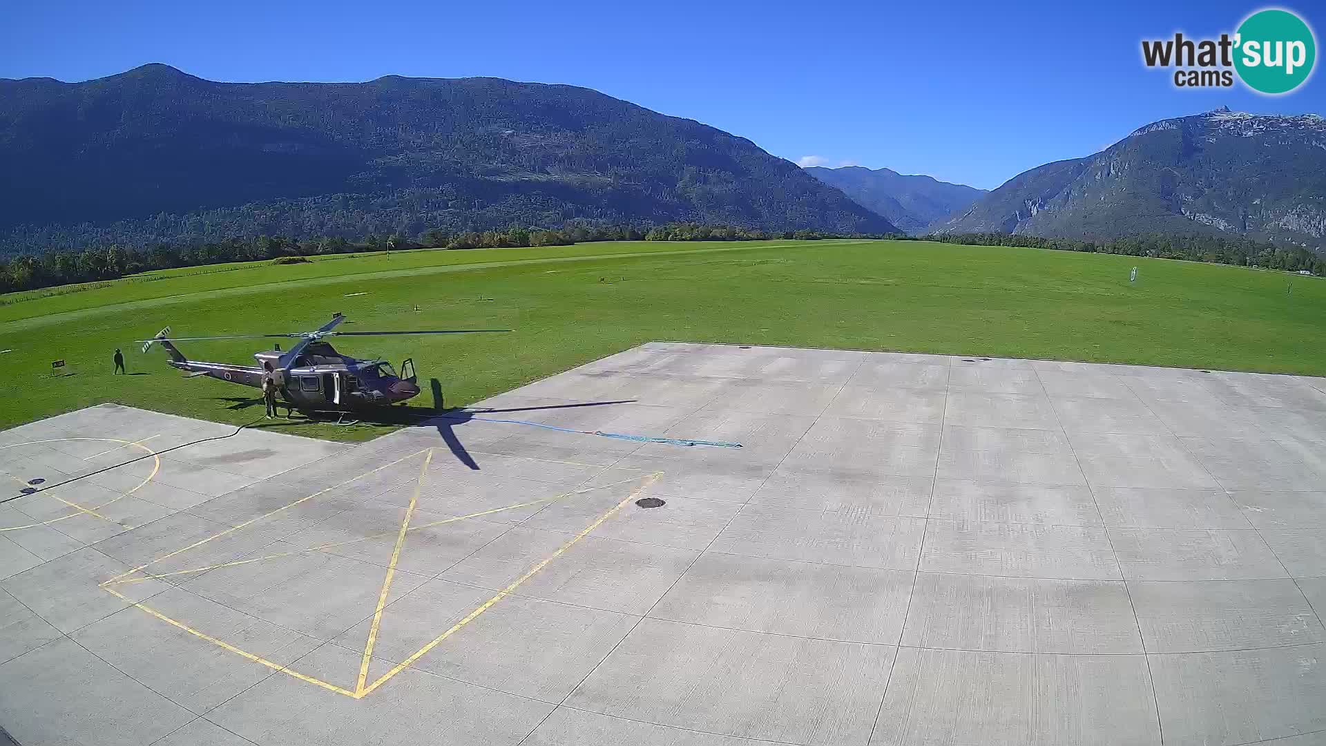Cámara web del aeropuerto de Bovec – Skydive Bovec