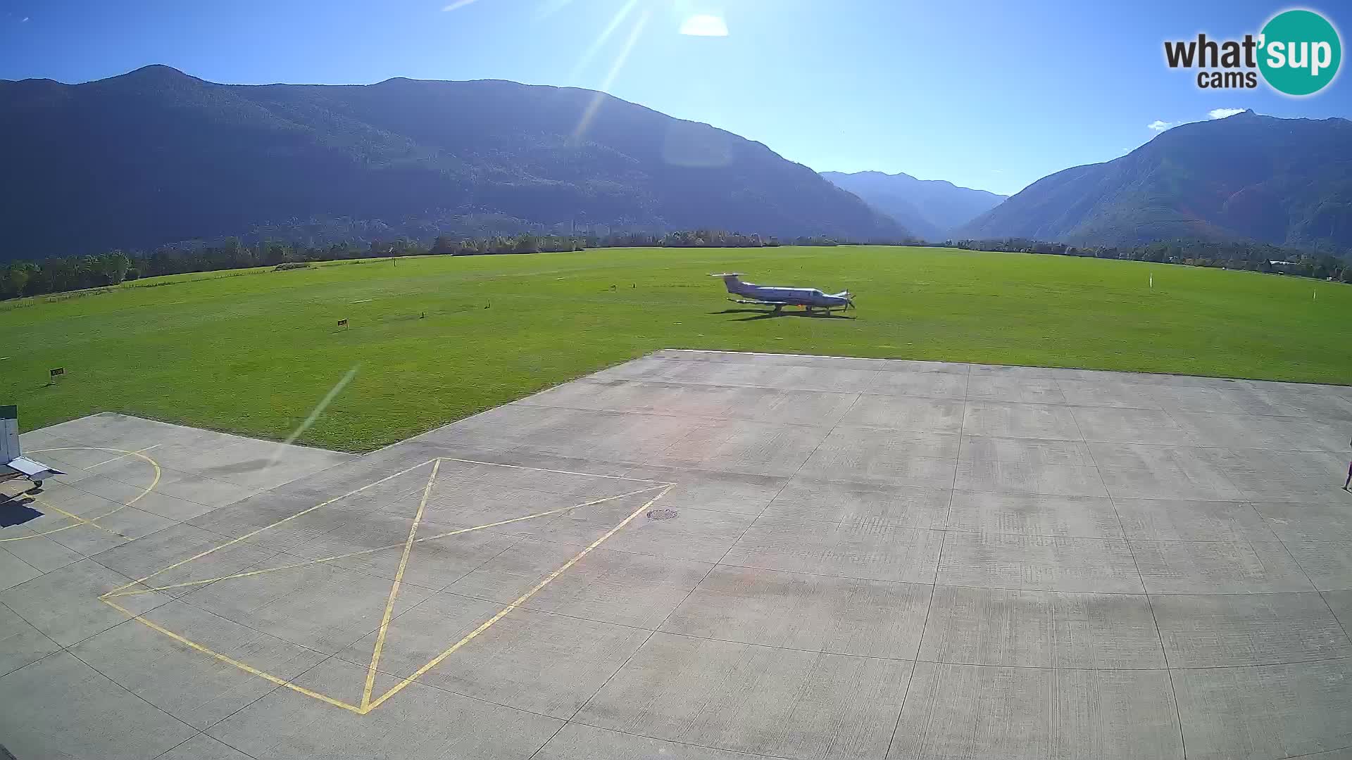 Cámara web del aeropuerto de Bovec – Skydive Bovec