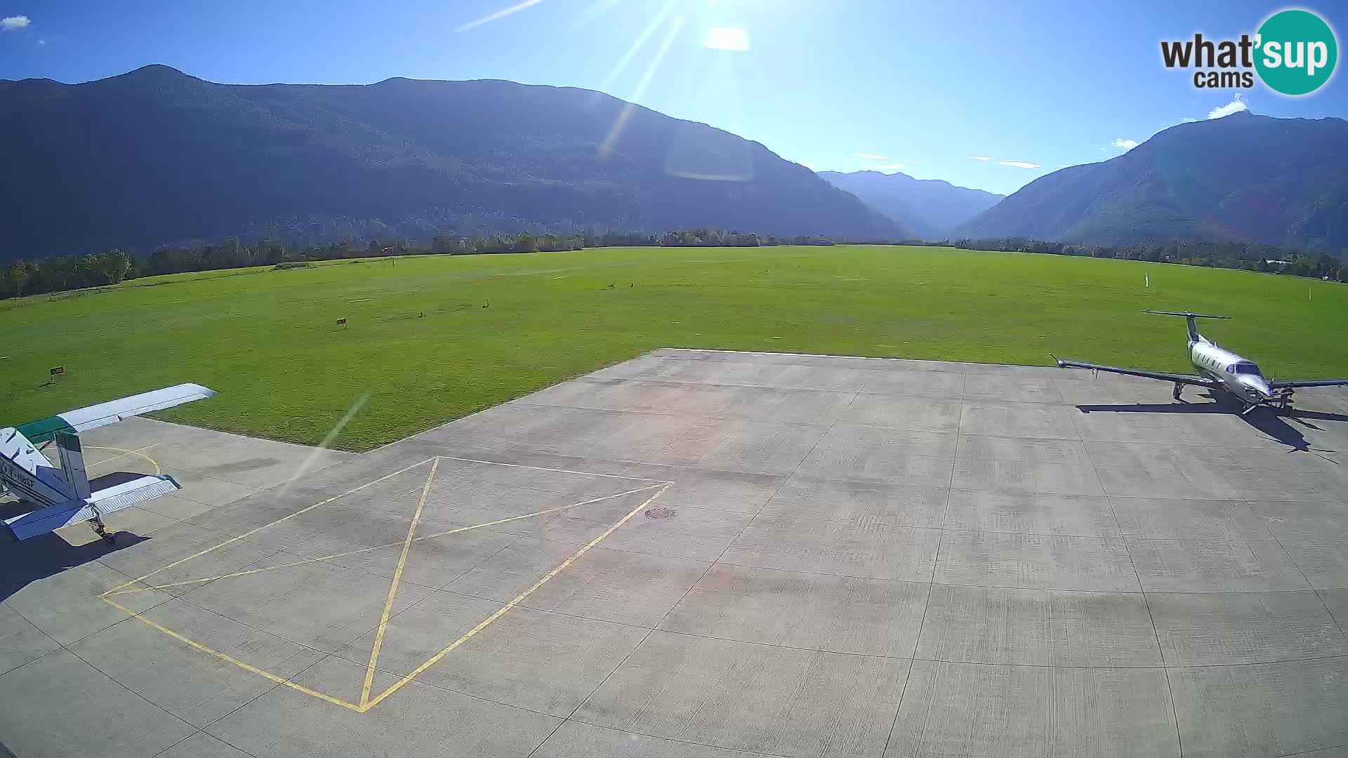 Cámara web del aeropuerto de Bovec – Skydive Bovec