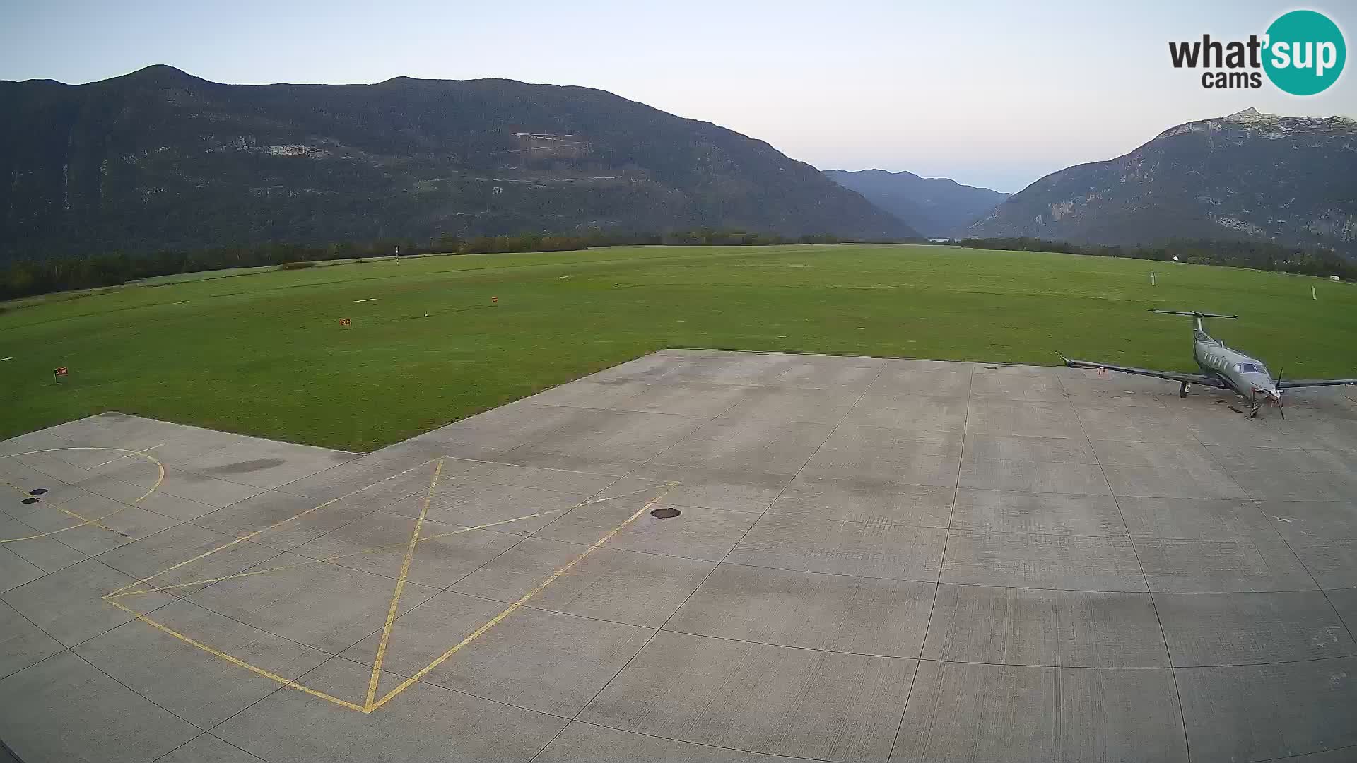 Cámara web del aeropuerto de Bovec – Skydive Bovec