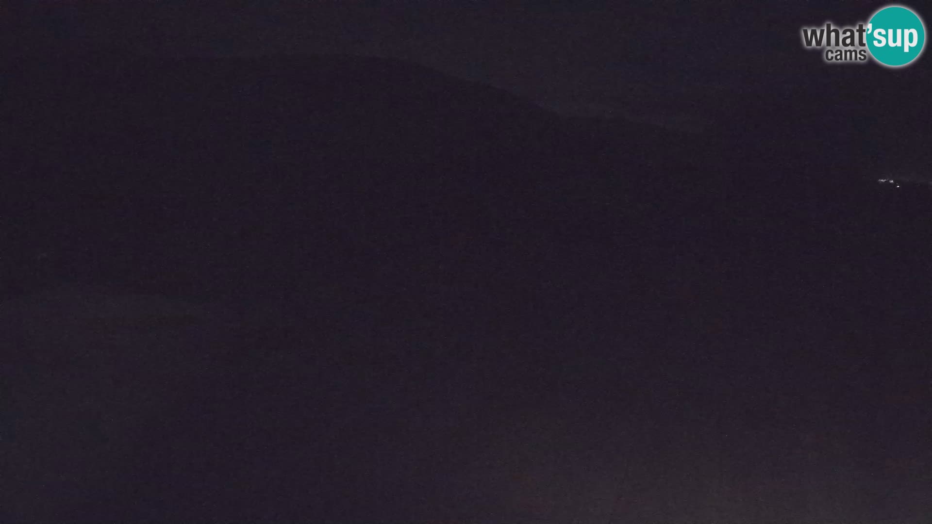 Webcam aereoporto di Bovec (Plezzo) – Vista verso il Kanin