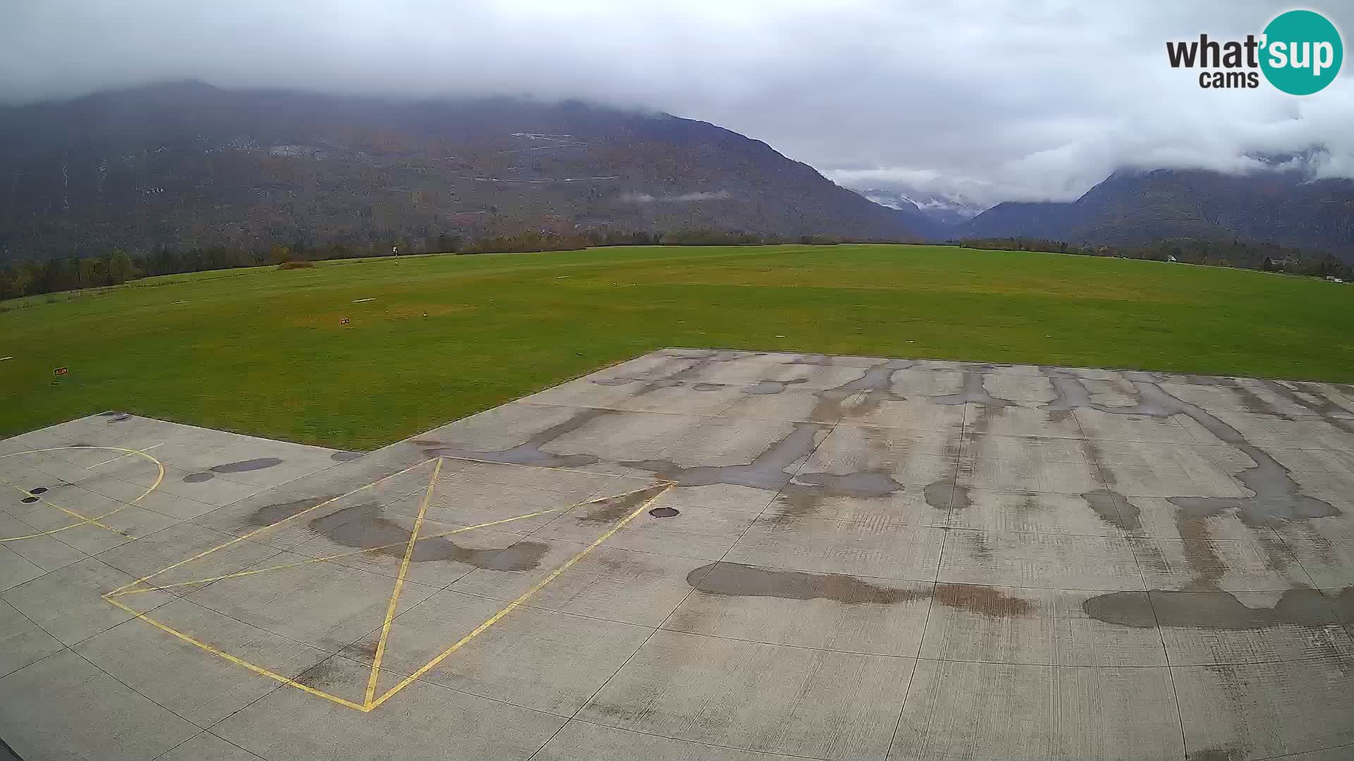 Bovec spletna kamera letališče – Skydive Bovec