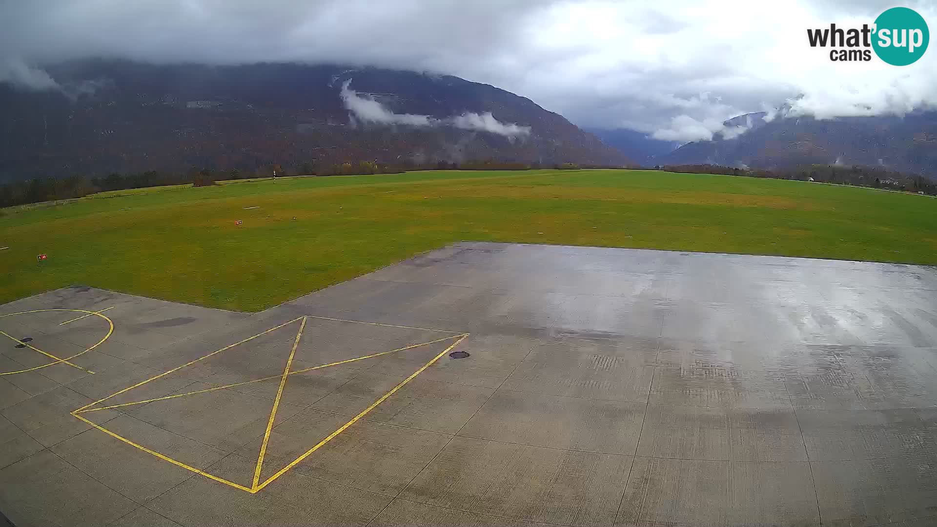 Bovec spletna kamera letališče – Skydive Bovec