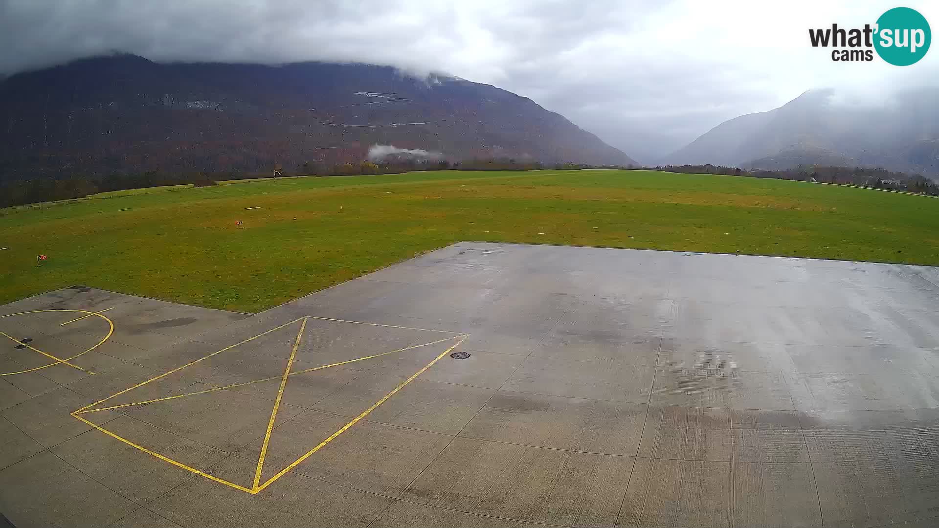 Cámara web del aeropuerto de Bovec – Skydive Bovec